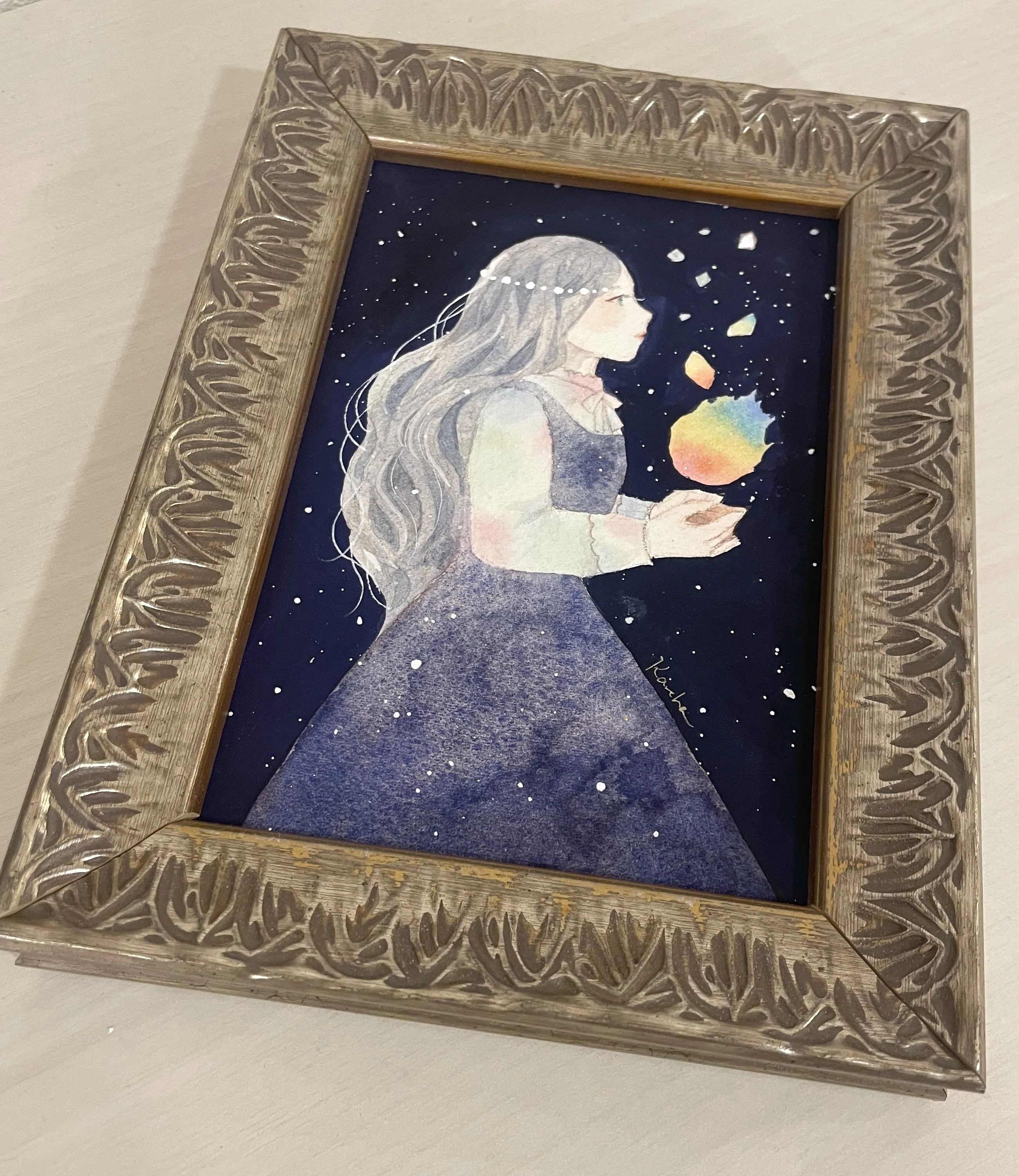 12月のミニ原画通販(BOOTH)のお知らせ｜枯葉庭園