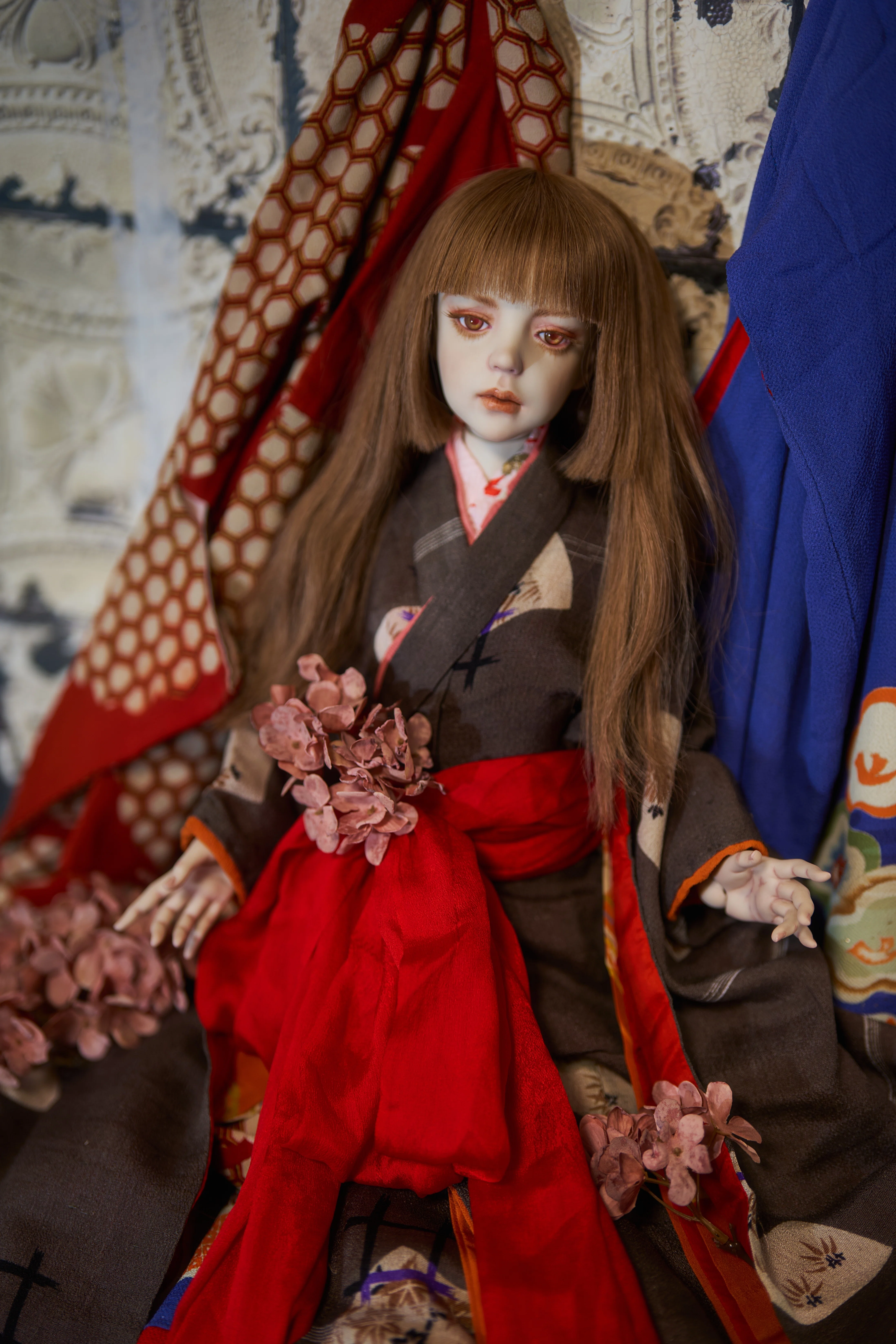 中川多理人形展「靑い花」異聞⑦ー天竺牡丹｜中川多理 Tari Nakagawa