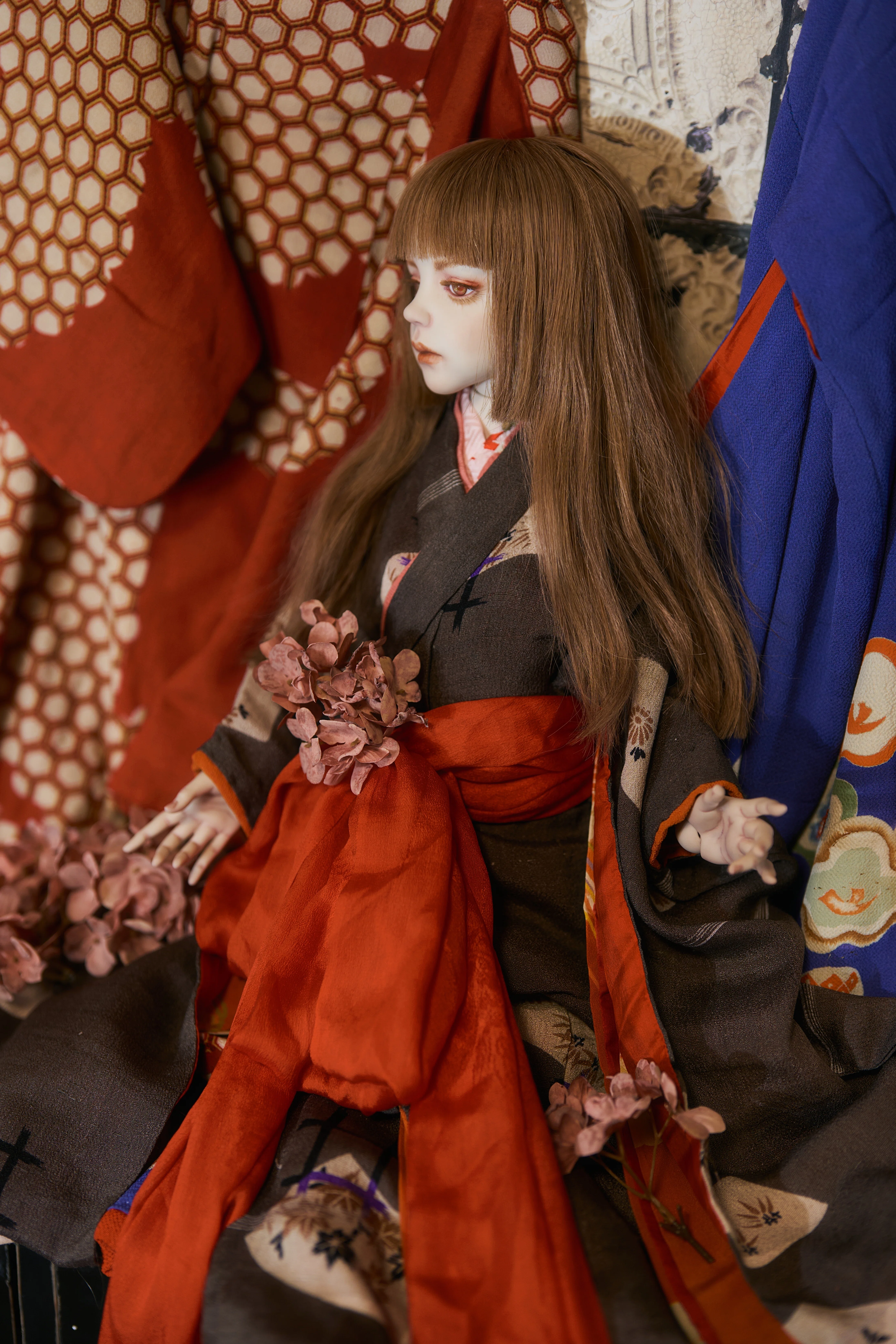 中川多理人形展「靑い花」異聞⑦ー天竺牡丹｜中川多理 Tari Nakagawa