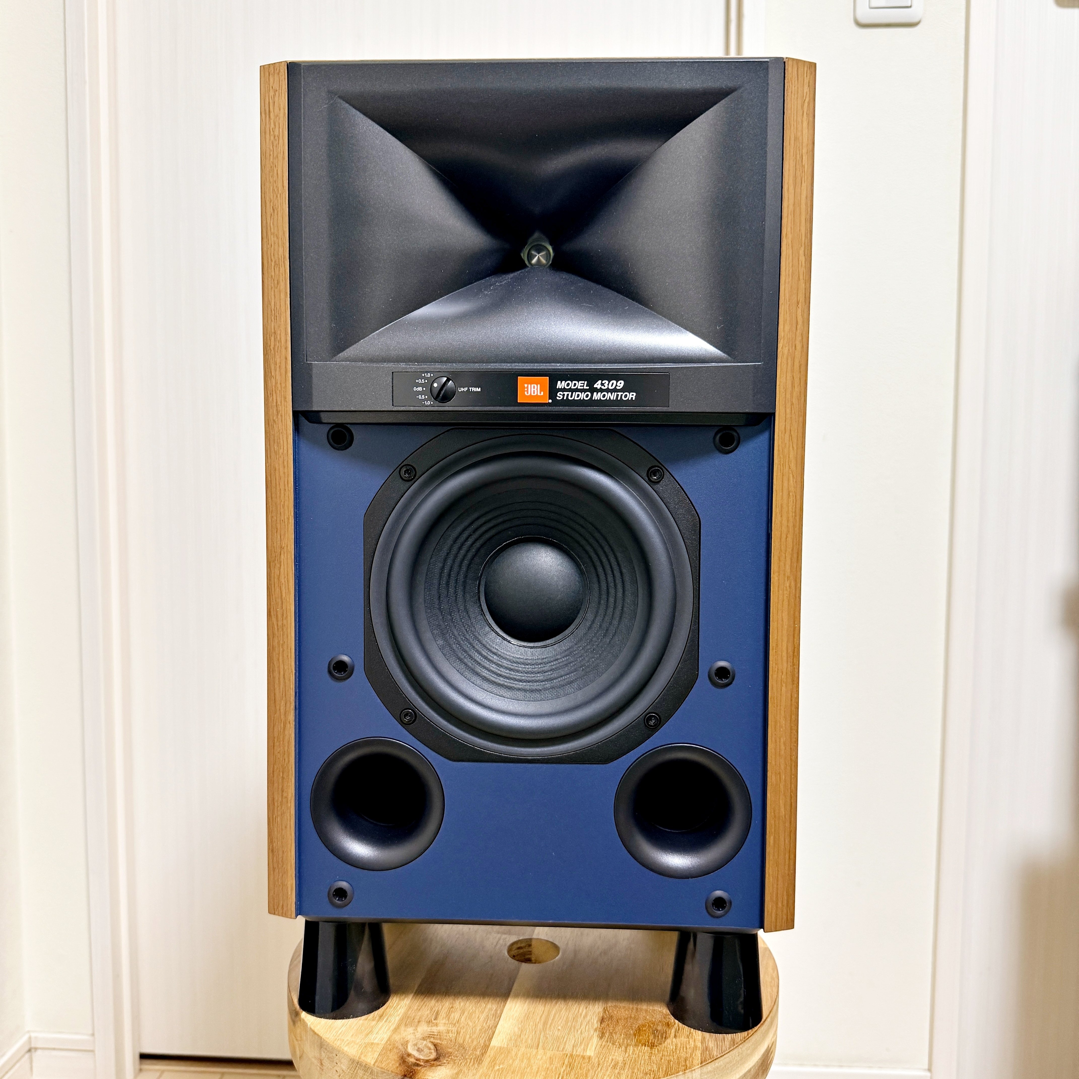 実験第3弾】JBL 4309の「サランネット」を外したら、4312の記憶が蘇っ