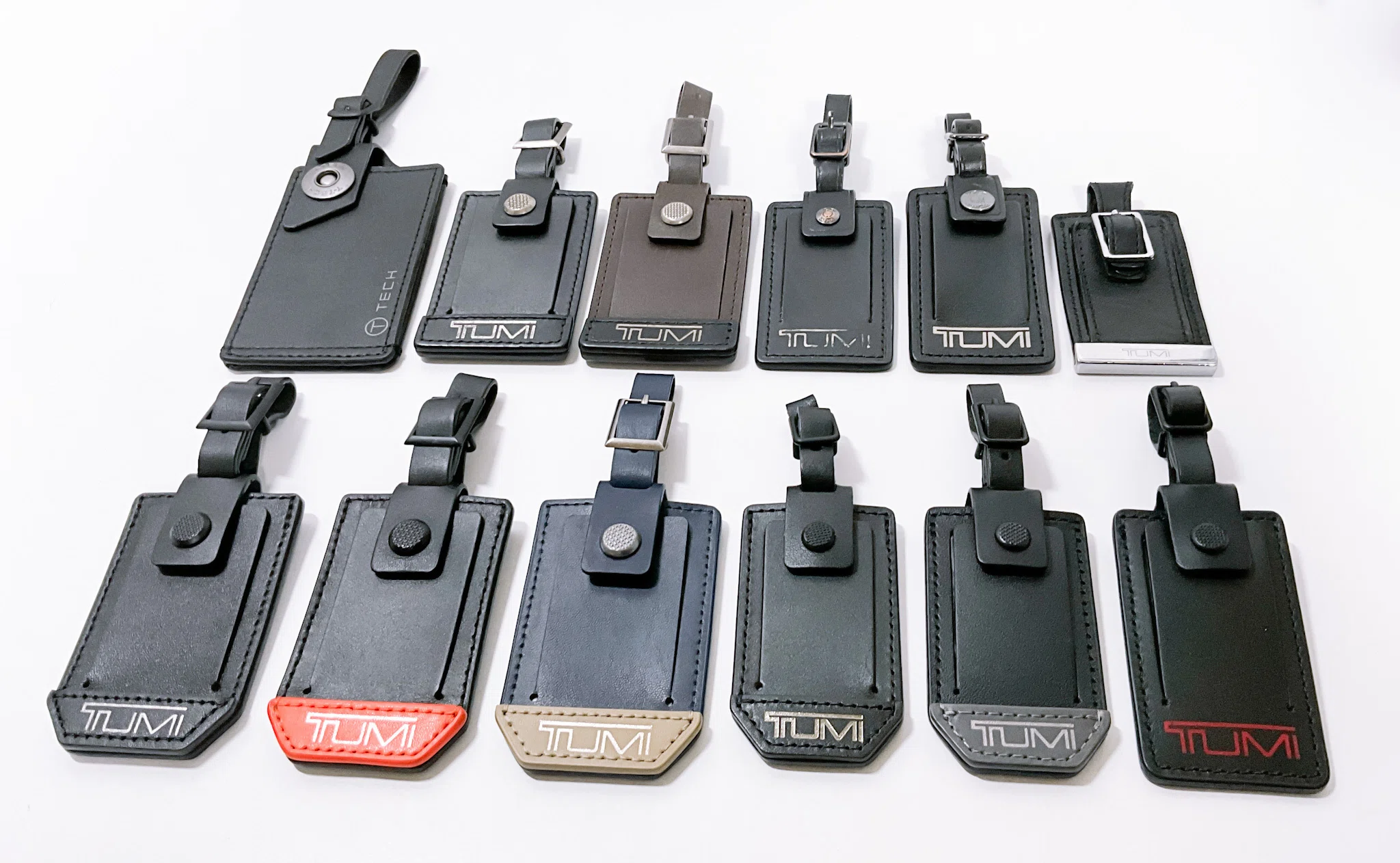 TUMI】「ネームタグ（ラゲージタグ）」を過去最高の数収集していたので