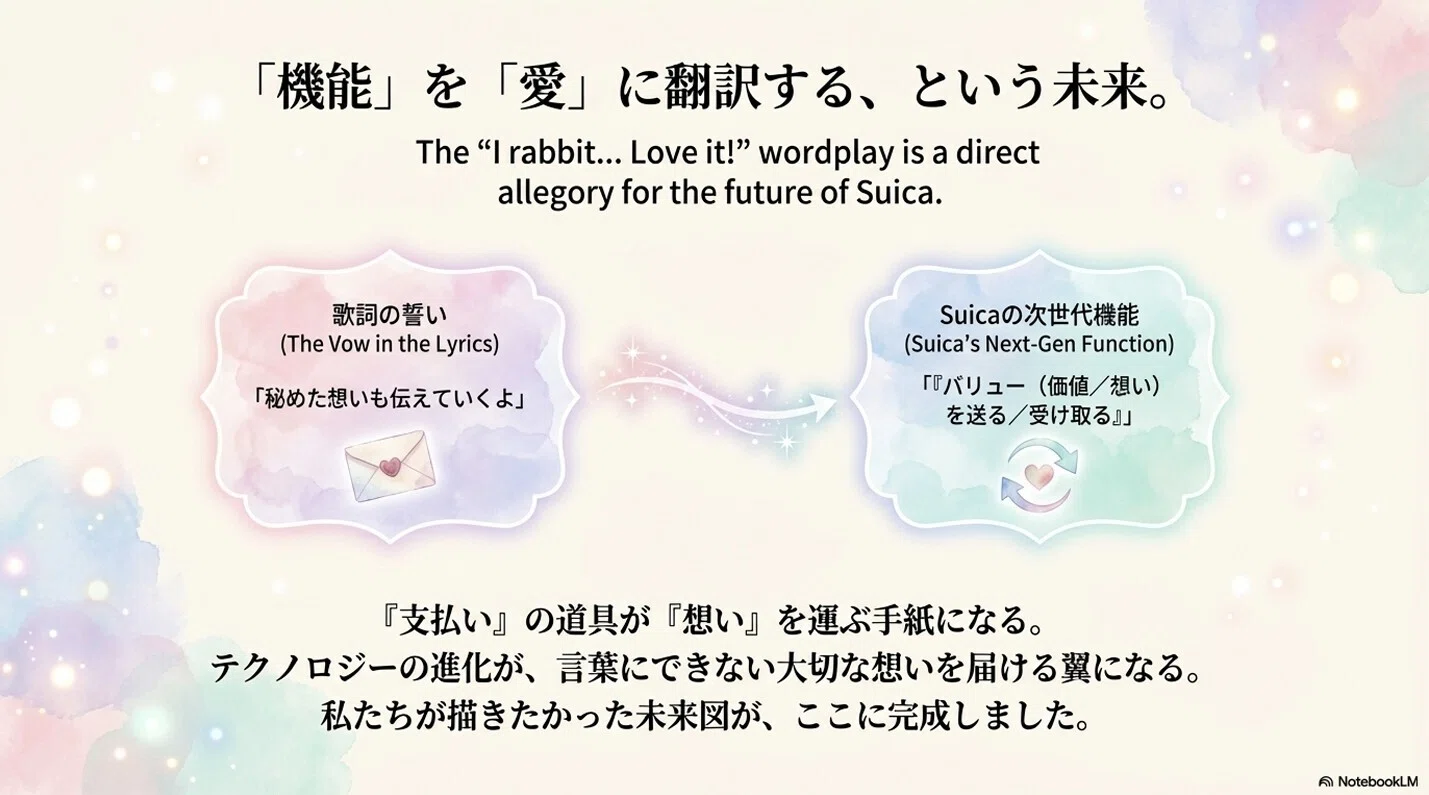 創作大賞2026 #オールカテゴリ部門 🎹Suica Lovin｜MV『Love it Lovin♡』｜🐇💖🕊️｜オリジナル曲🎵恋色の音色💕愛のライナーノーツ🎼💌夢色アート🫧Suicaの新キャラデザ🪄🎨ロゴデザイン｜図解｜歌詞解説｜創作 ｜恋愛｜音楽｜物語｜漫画｜イラスト｜動画｜アニメ｜スライド資料｜インフォグラフィック｜ <a target=