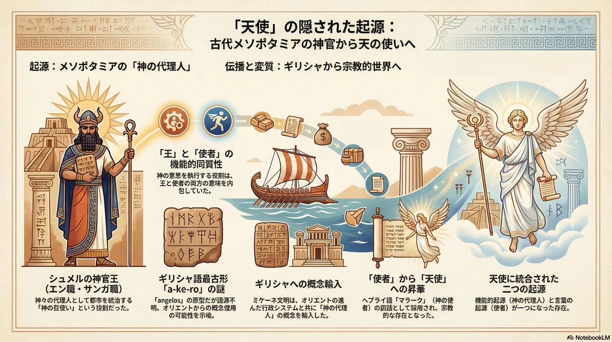 語源「Angel(伝令・天使・天の使い)」から紐解く古代オリエント・印欧語族間の普遍的宇宙観、古代ユーラシア宇宙論における権威の曖昧性：神話 ...
