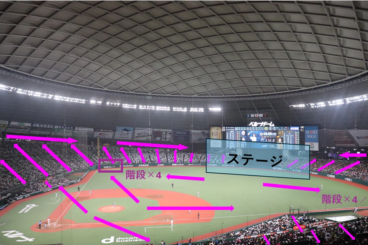 西武 ドーム キャパ