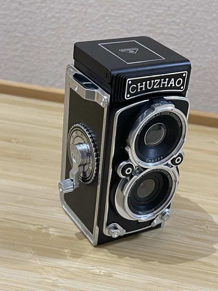 二眼レフ風のトイカメラを買ってみた｜かわちゃ（かわちゃドローン）