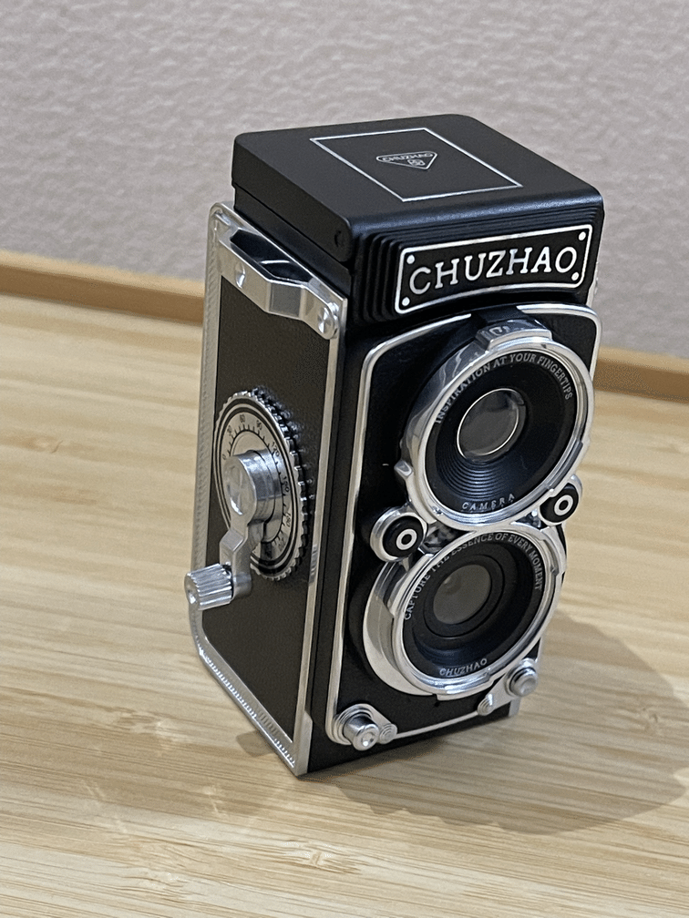 二眼レフ風のトイカメラを買ってみた｜かわちゃ（かわちゃドローン）