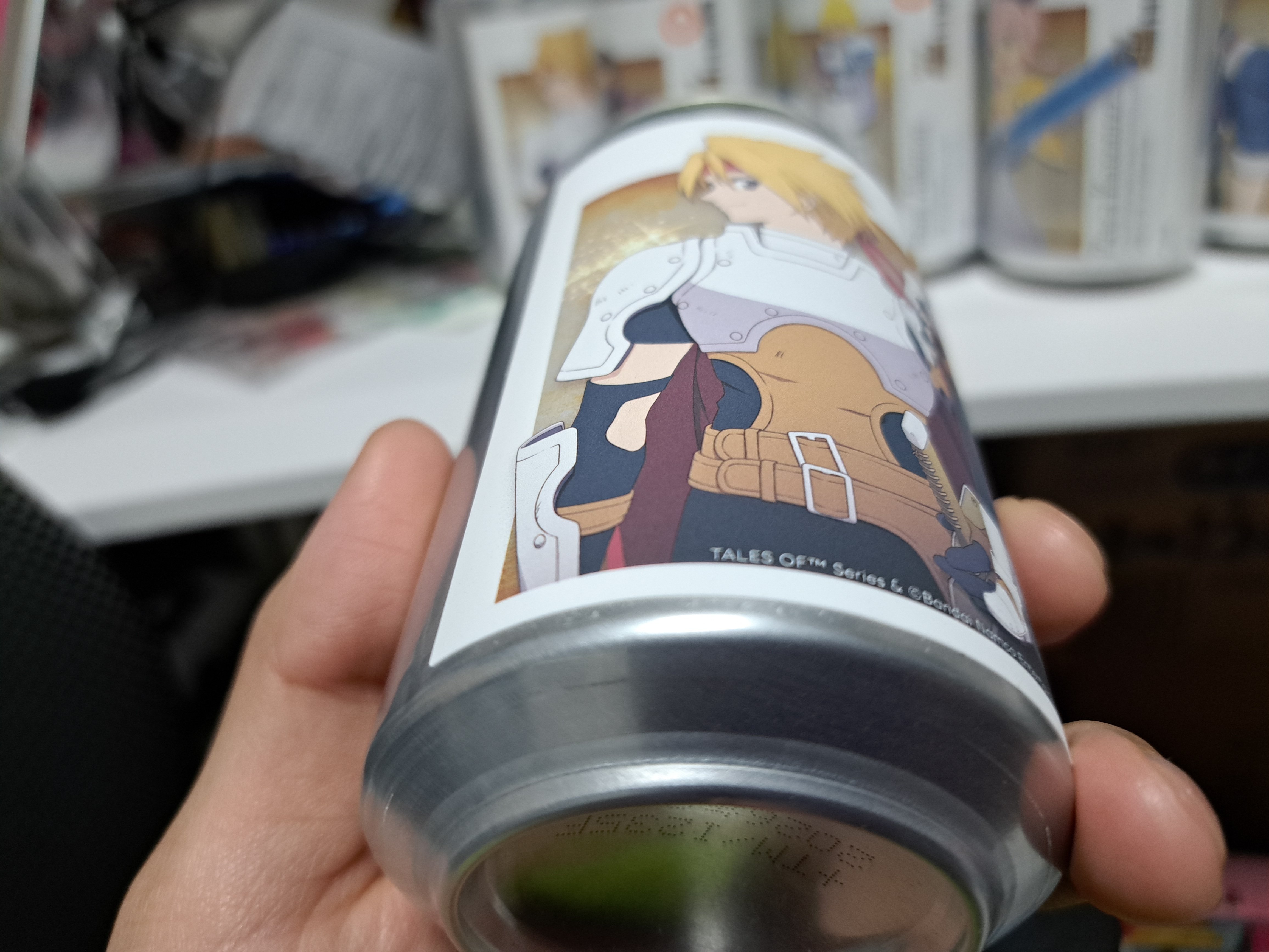 食】レモンスカッシュ×テイルズオブラベル缶｜ジロ頭巾