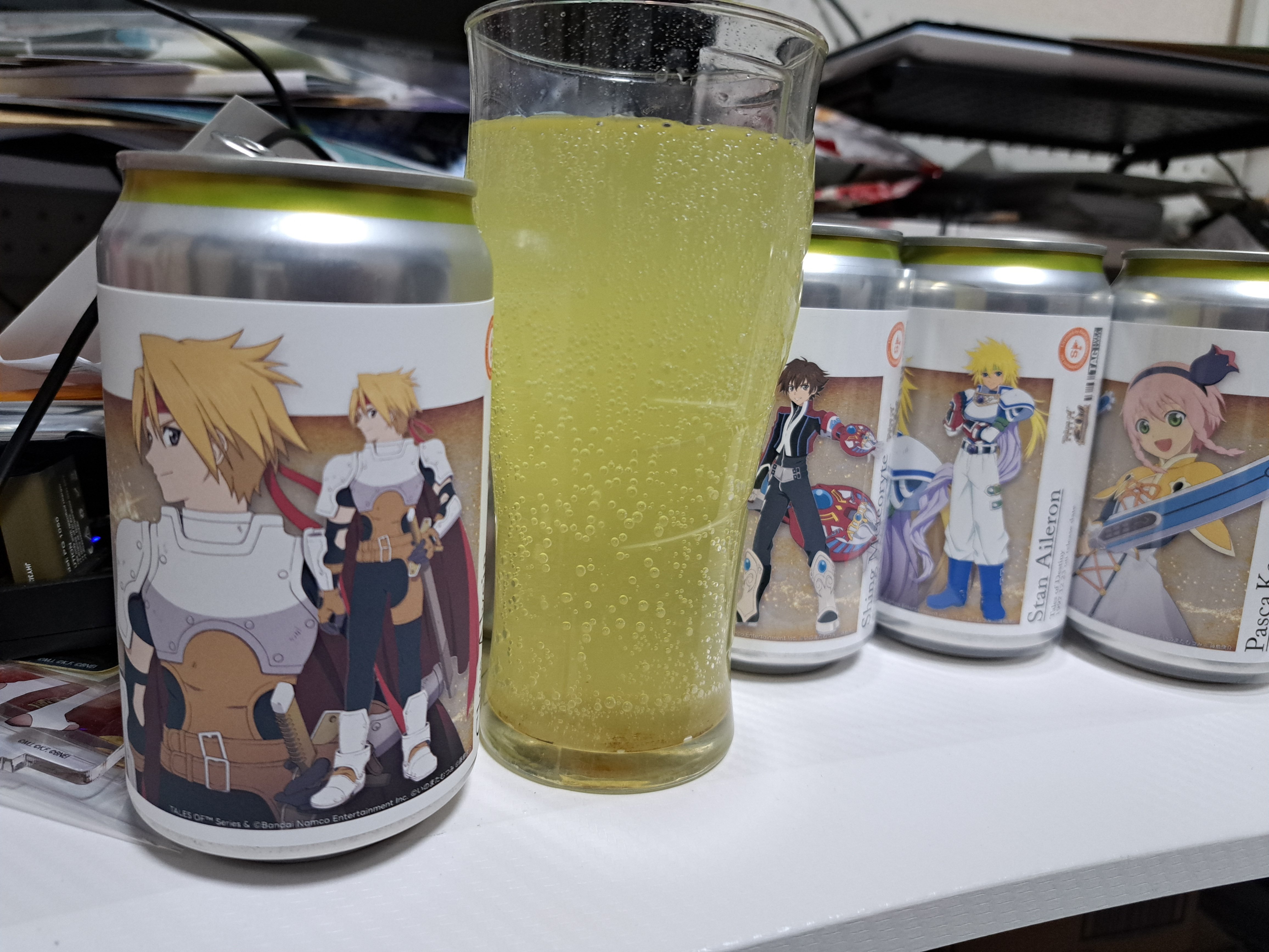 テイルズオブシリーズ レモンスカッシュVOl.1 10缶セット 食】レモンスカッシュ×テイルズオブラベル缶｜ジロ頭巾