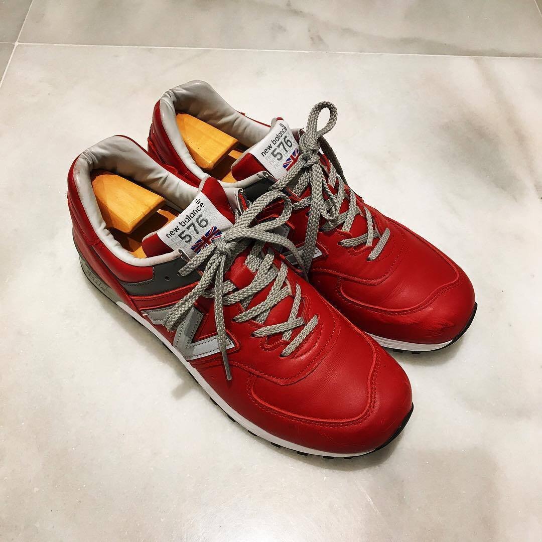 New Balance 576 UK RED｜Makoto Kojima