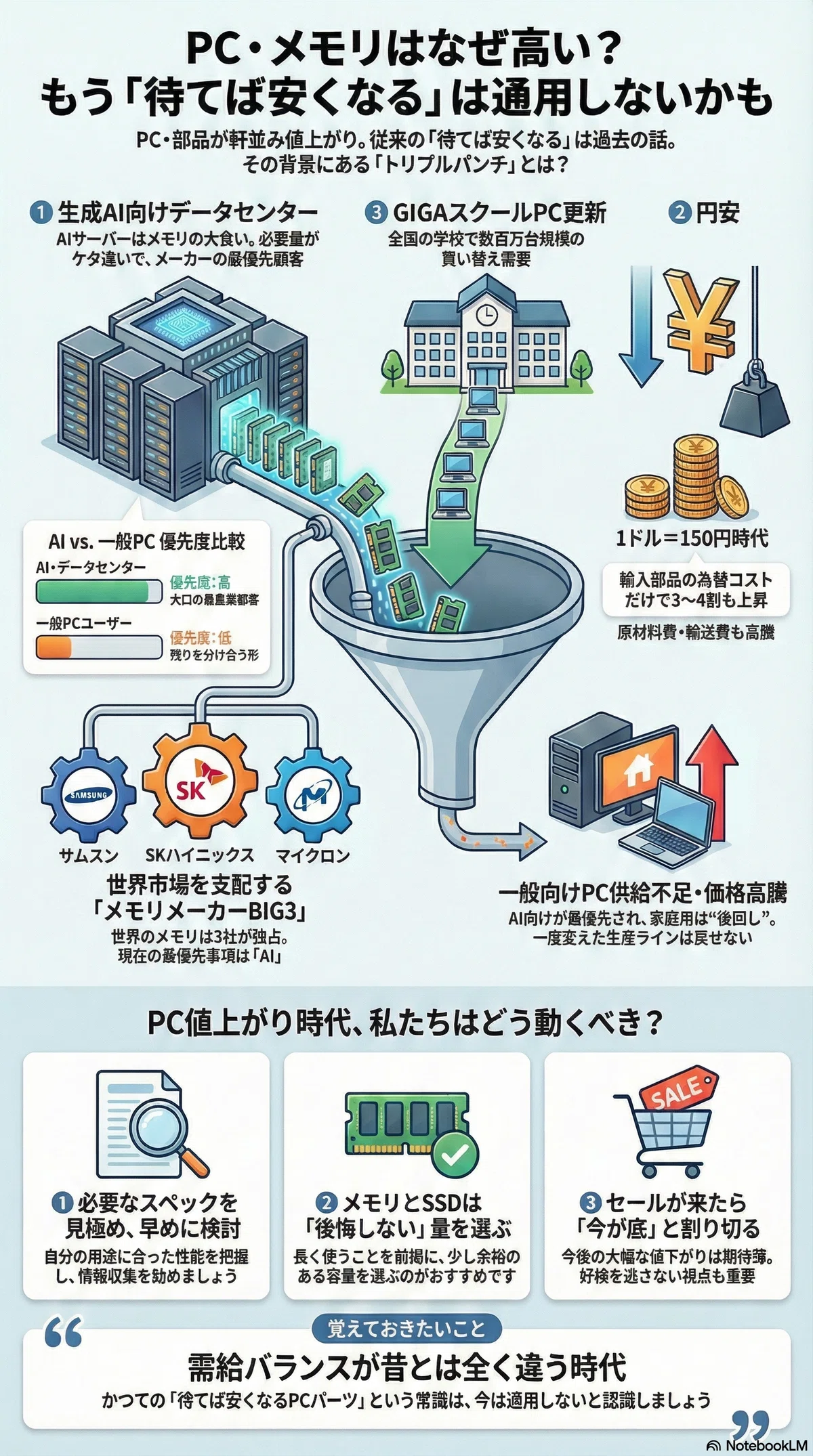 0203_PCは、なぜ安くならないのか？待っても安くならない要因は？｜こ 