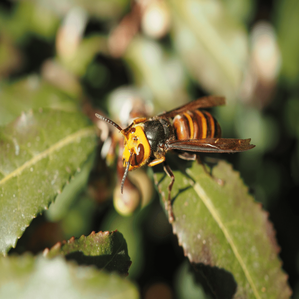 虫嫌いを克服させる千本ノック 265本目 コガタスズメバチ（小型雀蜂