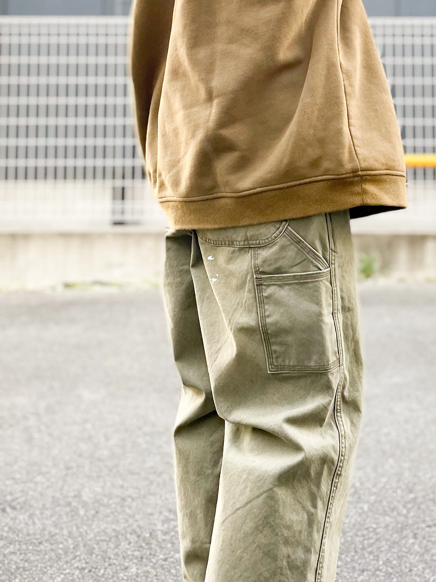 Liberaiders®︎ - REPAIRED CANVAS WORK PANTS｜Tieup