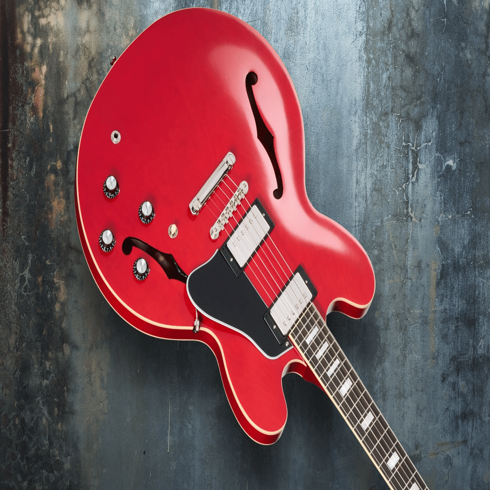 王道のチェリー！エピフォン×ギブソン・カスタムで実現の「1962 ES-335