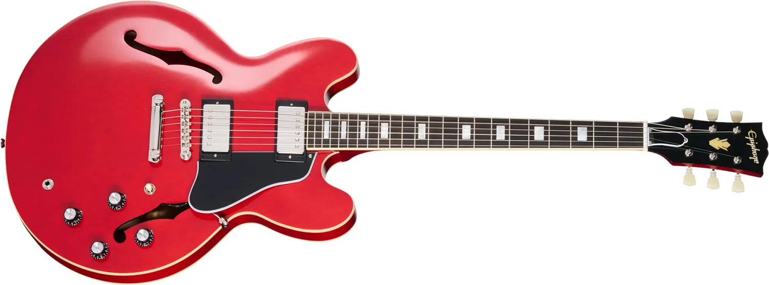 王道のチェリー！エピフォン×ギブソン・カスタムで実現の「1962 ES-335