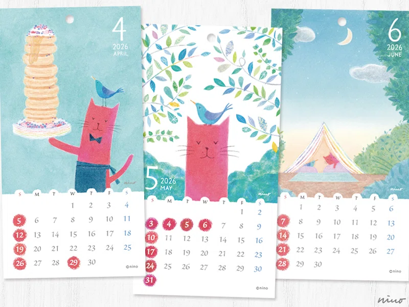 Announcement: 2026 Calendar Now Available｜nino