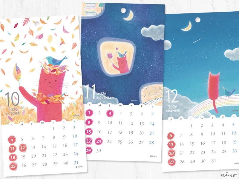 Announcement: 2026 Calendar Now Available｜nino