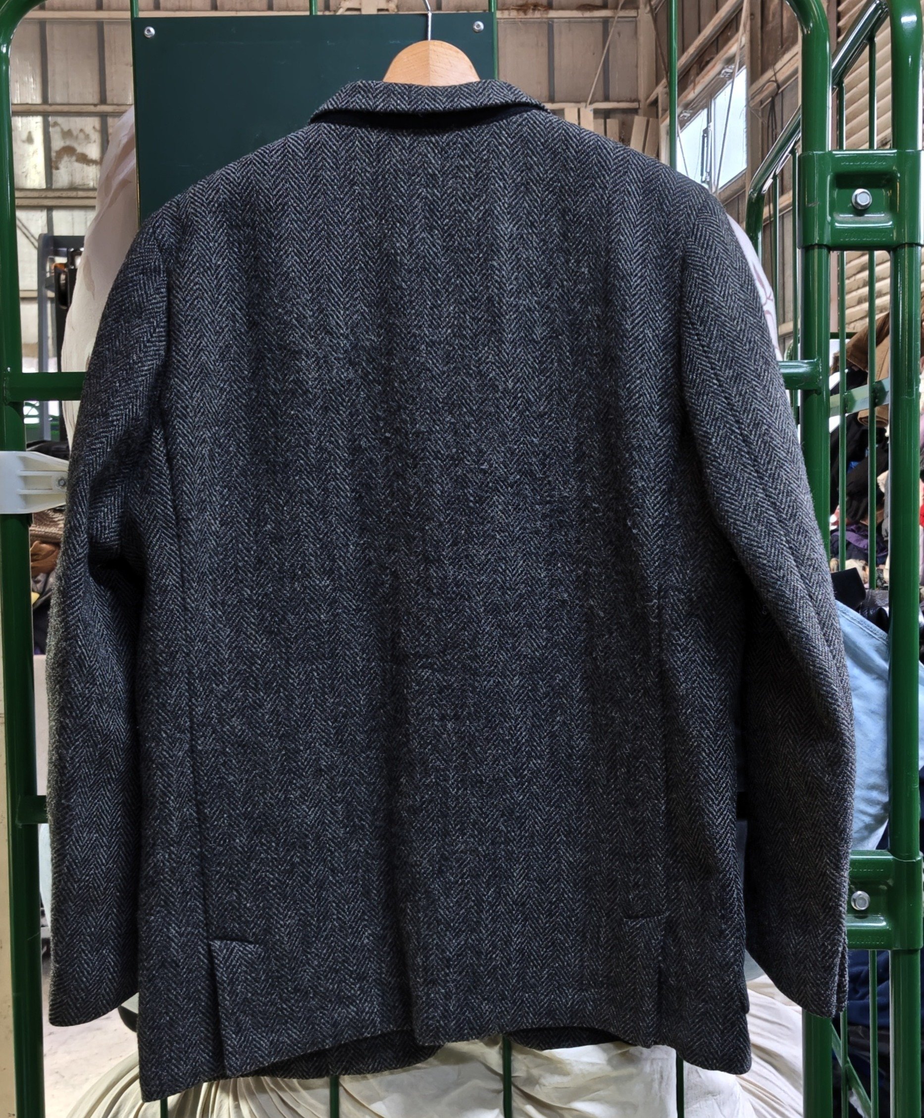 MARGARET HOWELL💂🏼のハリスツイードジャケットをレスキューした