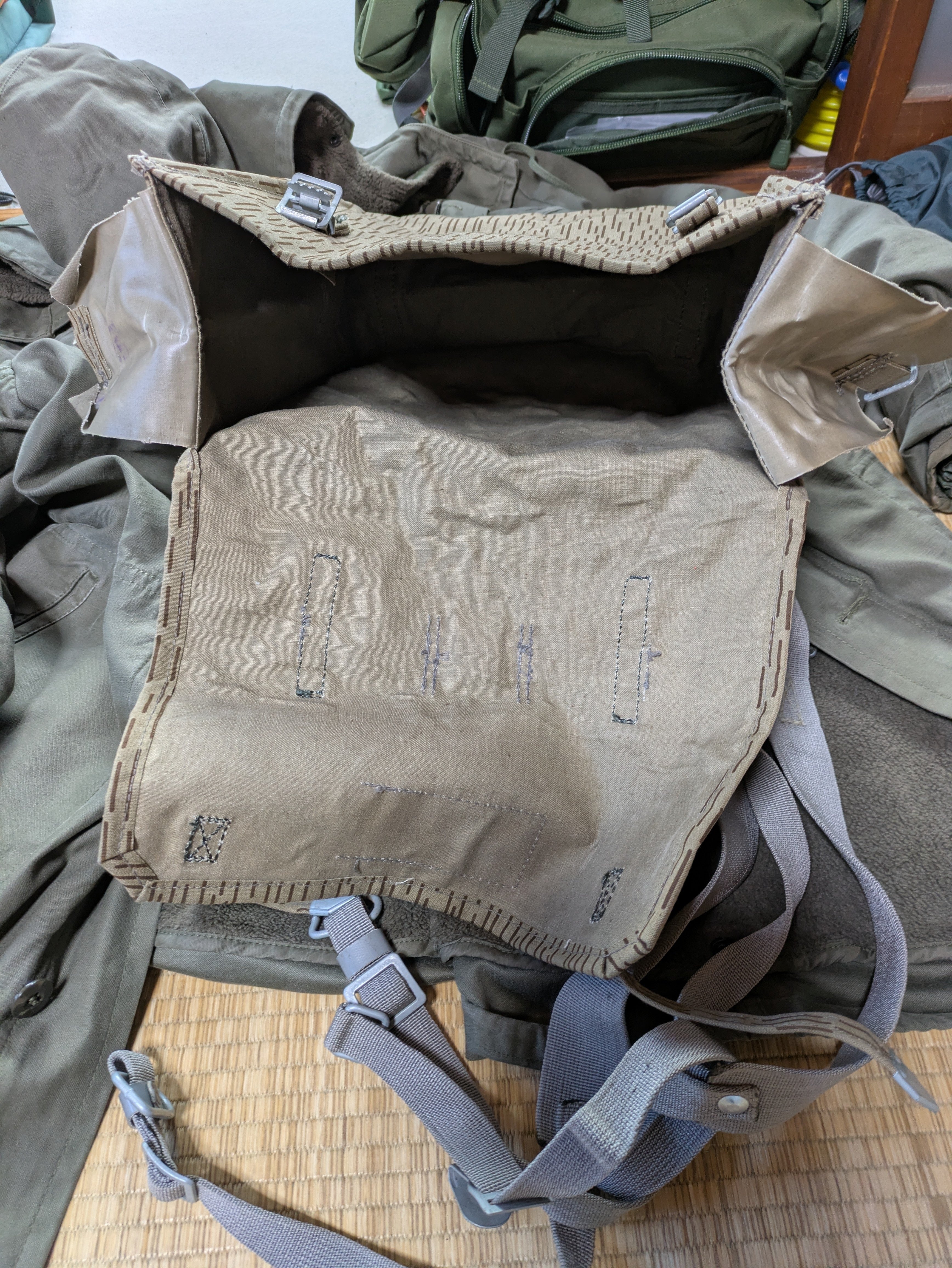 東ドイツ軍のバックパック｜マサぽん