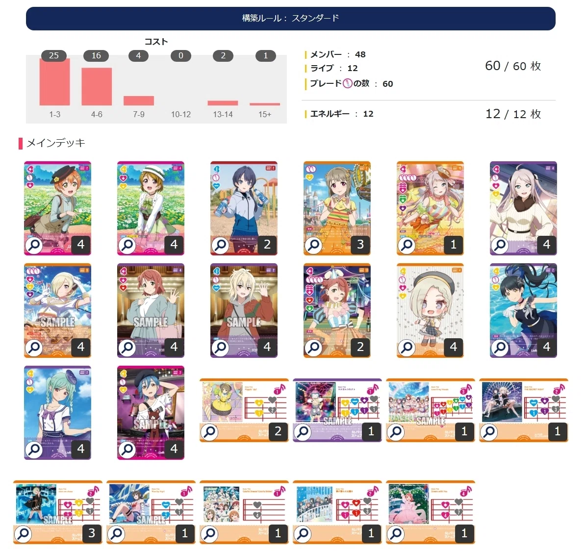 ラブカ】2コス墓地肥し型stars we chase で救いたい!!デッキ解説