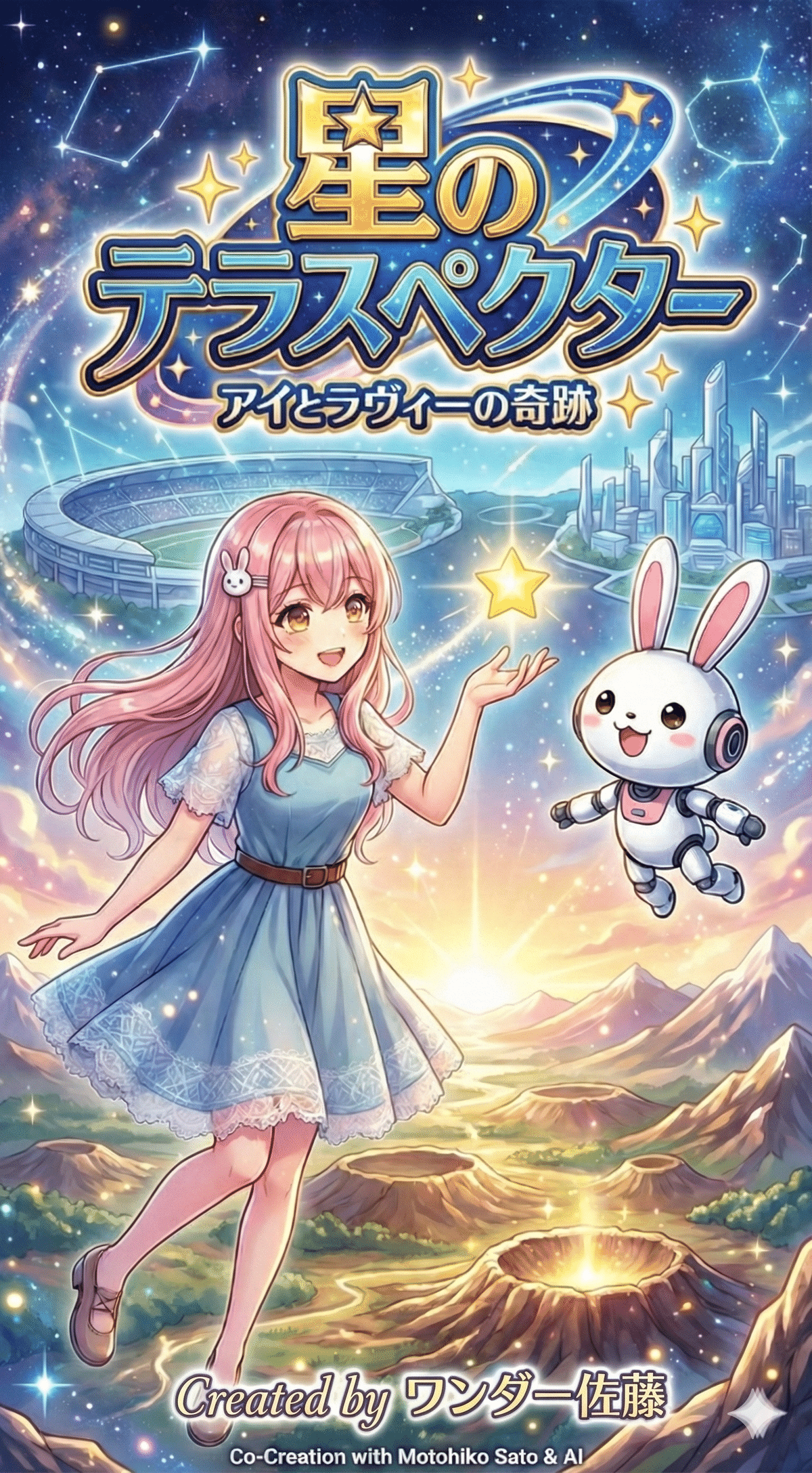 無料AI漫画】『星のテラスペクター』アイとラヴィーの奇跡（エピソード