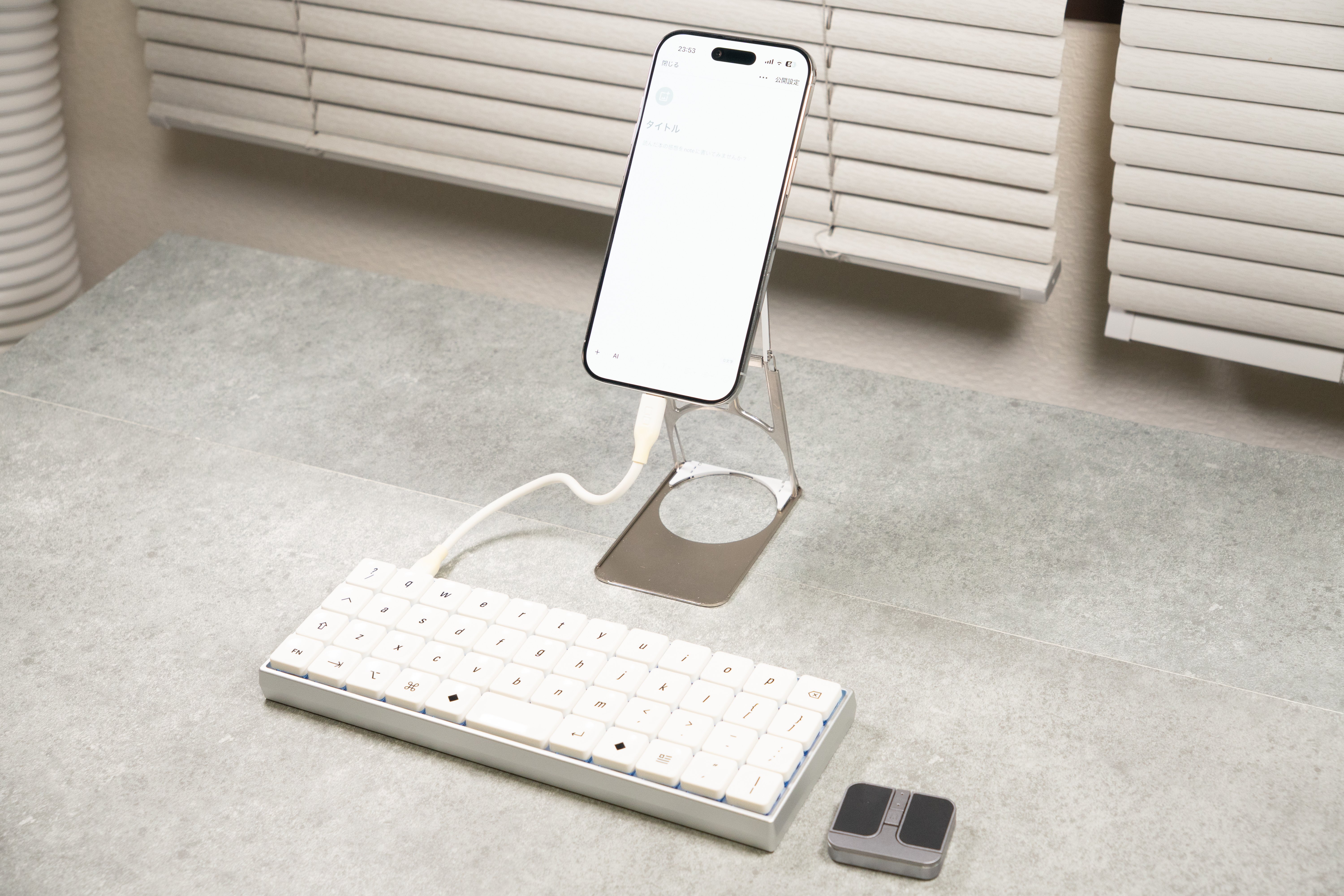 2025年に出会ったモノ①40％キーボードに出会い、ハマった。｜Shino