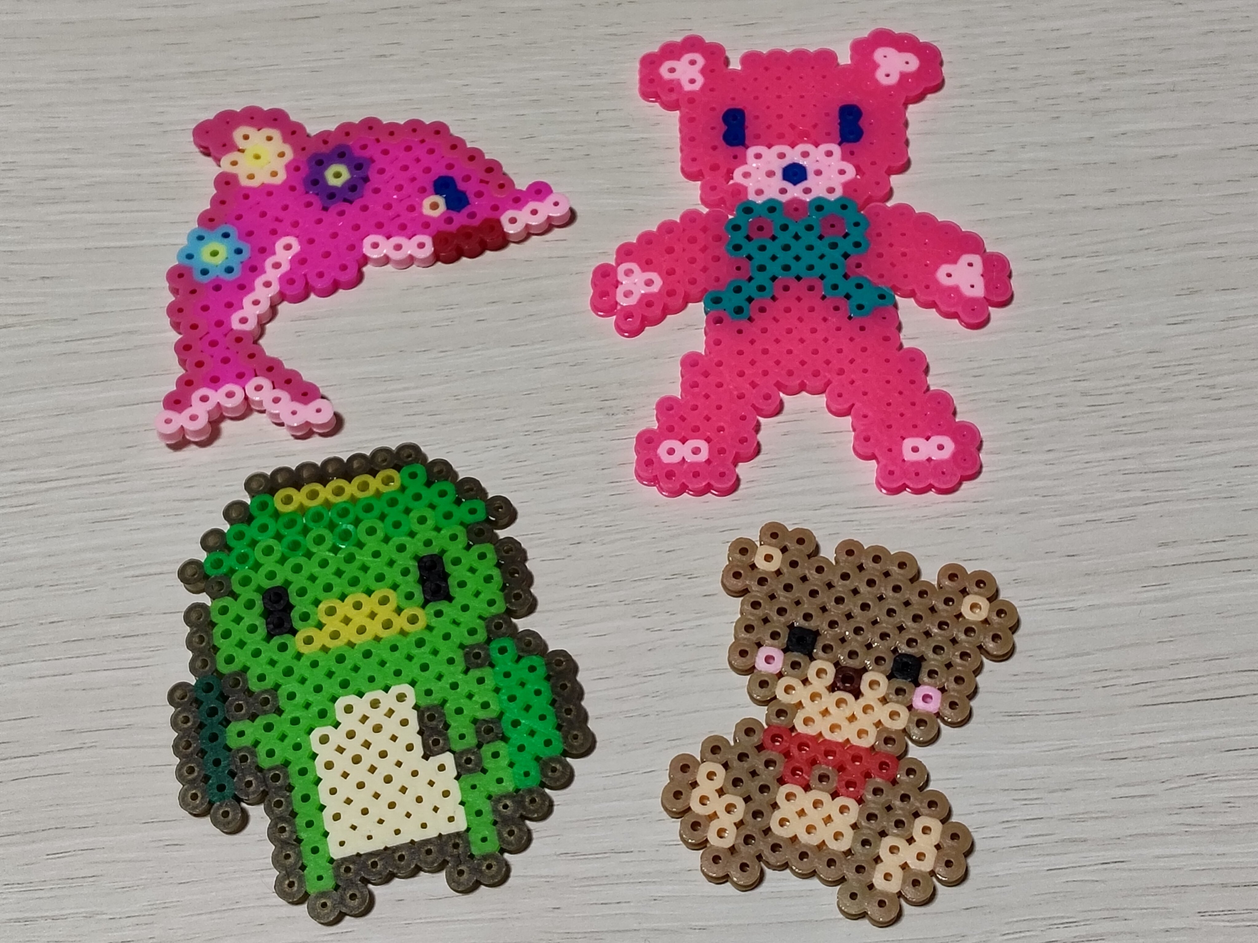 11月に作ったアイロンビーズ作品をみんなに見てほしい！｜夢街 珊瑚