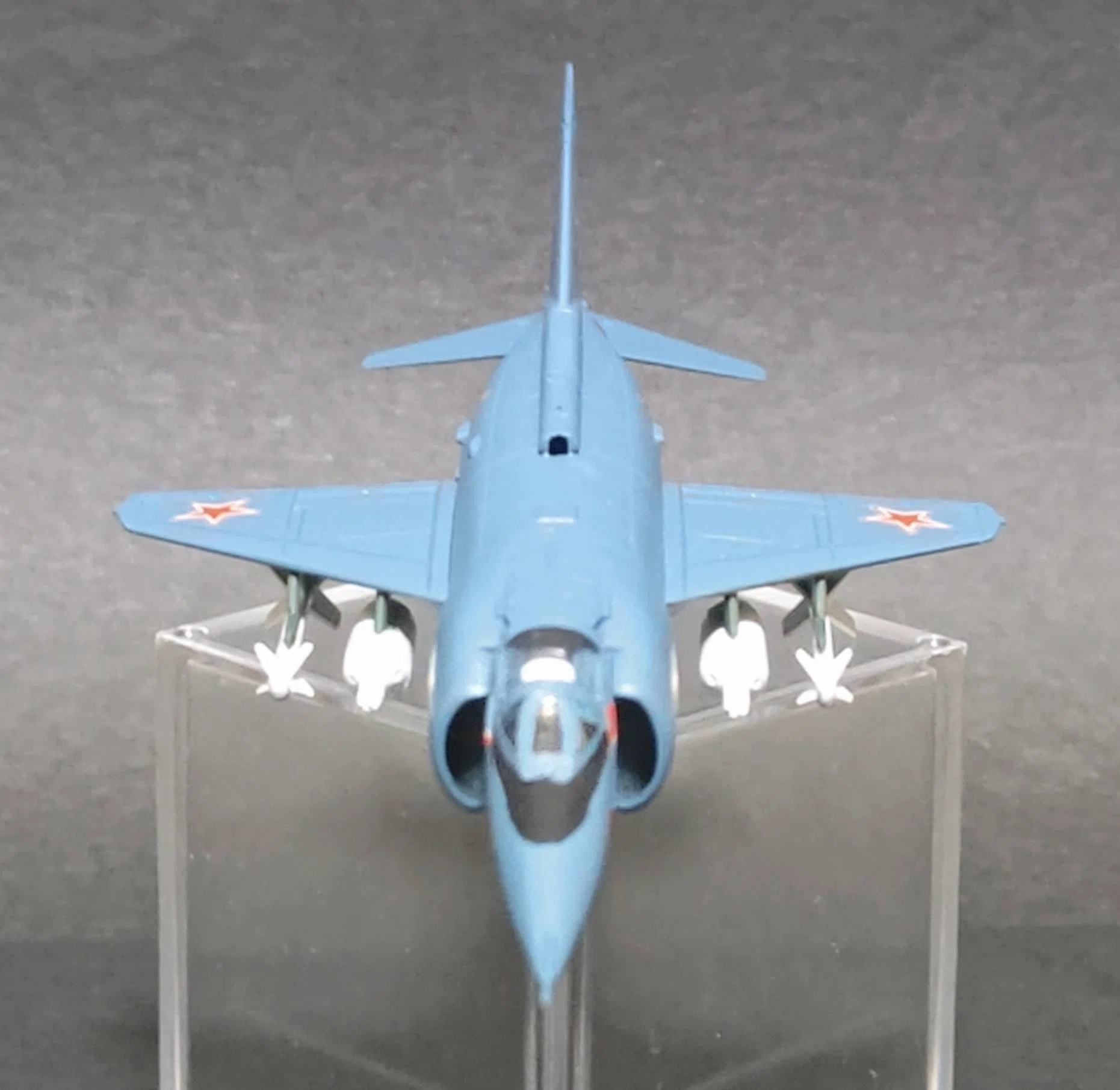YU　航空機モデル ダークブルー 軍用機 いい歳こいたおっさんが久しぶりにプラモデルを作る話 その38 Yak-38編
