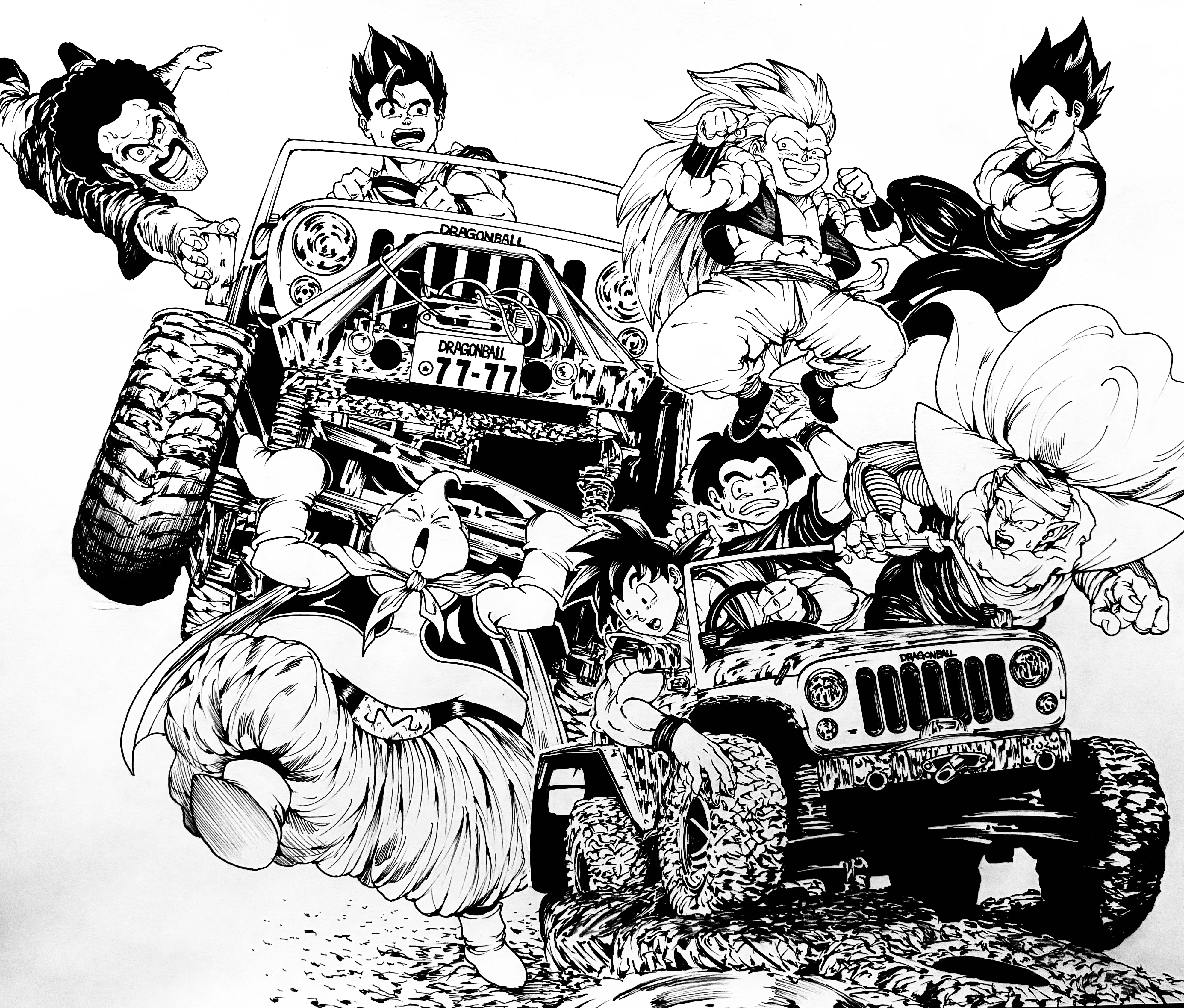 イラスト#5】ドラゴンボール｜くろ/漫画志望