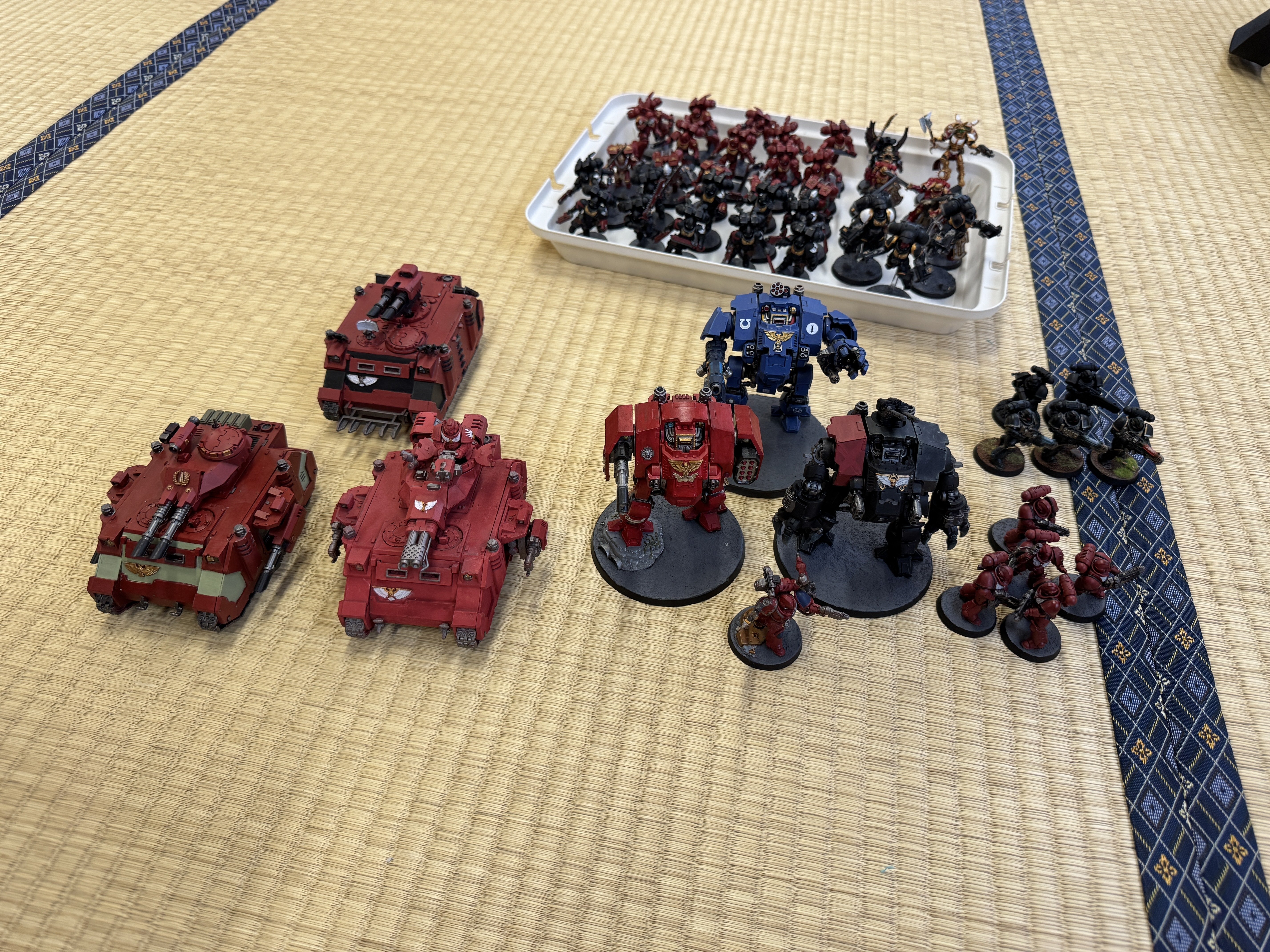 ウォーハンマー40K】ブラッドエンジェル追加デタッチメントで遊ぼう