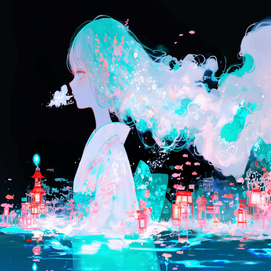 幻想的な世界2｜AIイラスト｜Kinu_AIイラスト