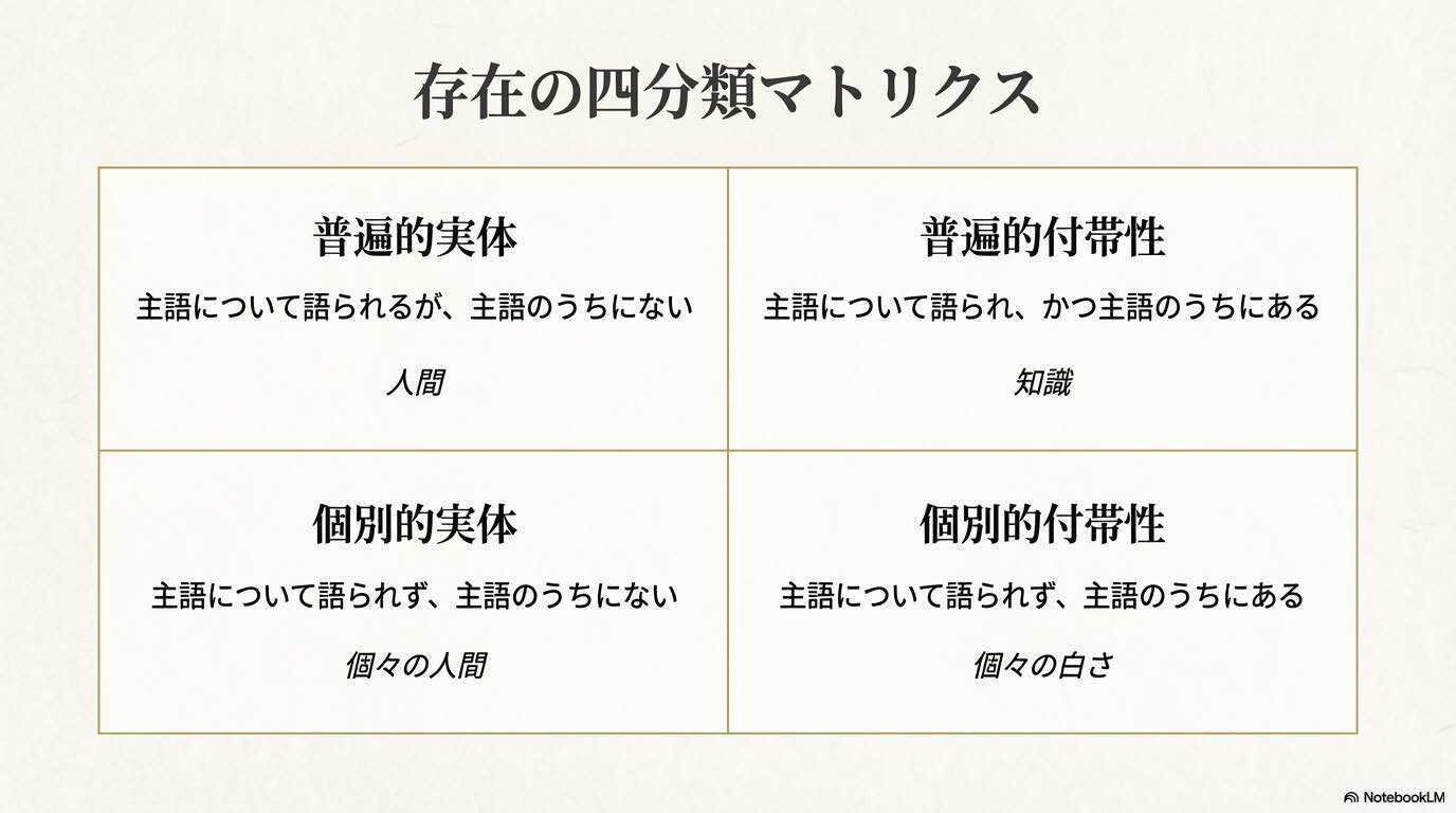 現実の設計図を解読する:アリストテレス『範疇論』の構造分析｜living