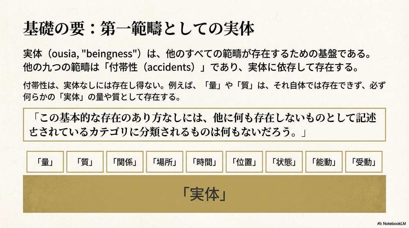 現実の設計図を解読する:アリストテレス『範疇論』の構造分析｜living