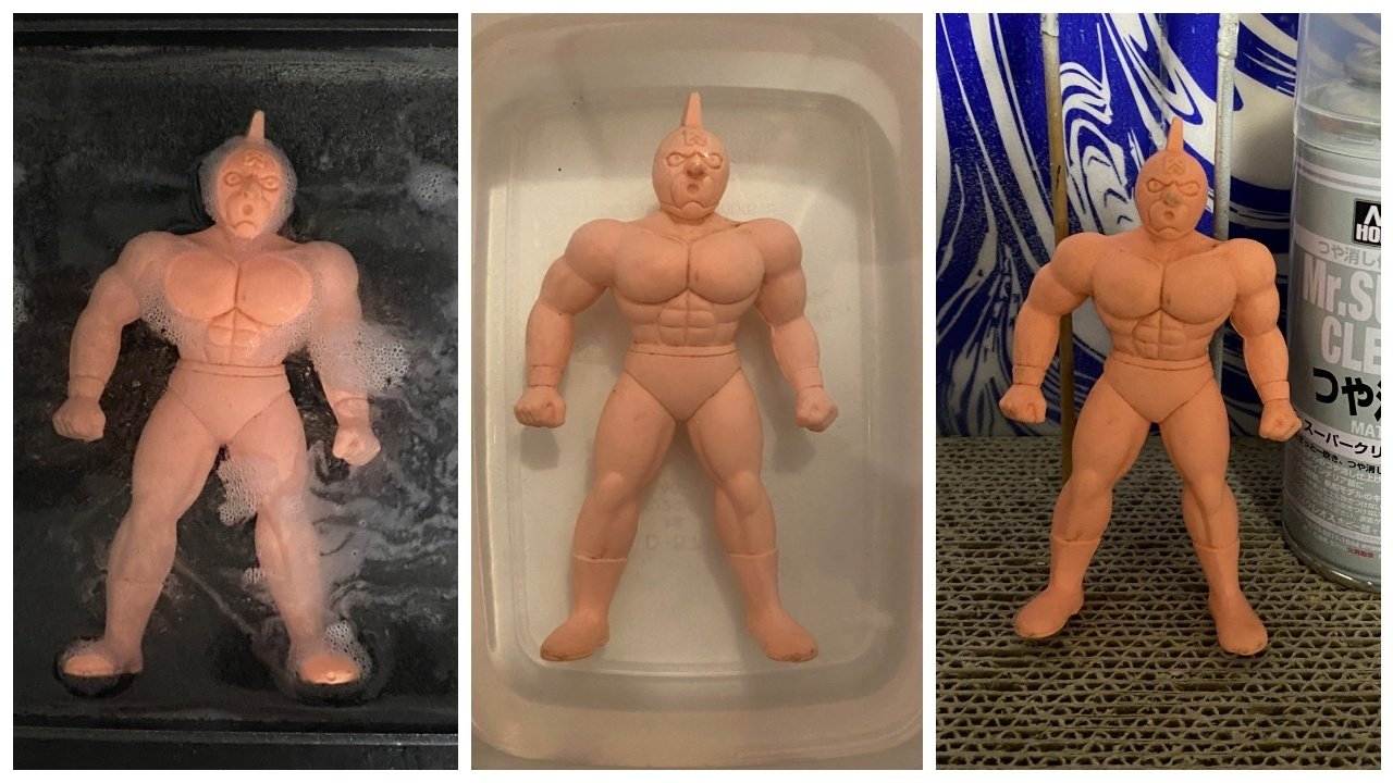 色をまとった記憶 ― 1980年代デカ消し・キン肉マンを筆に宿して｜筆塗