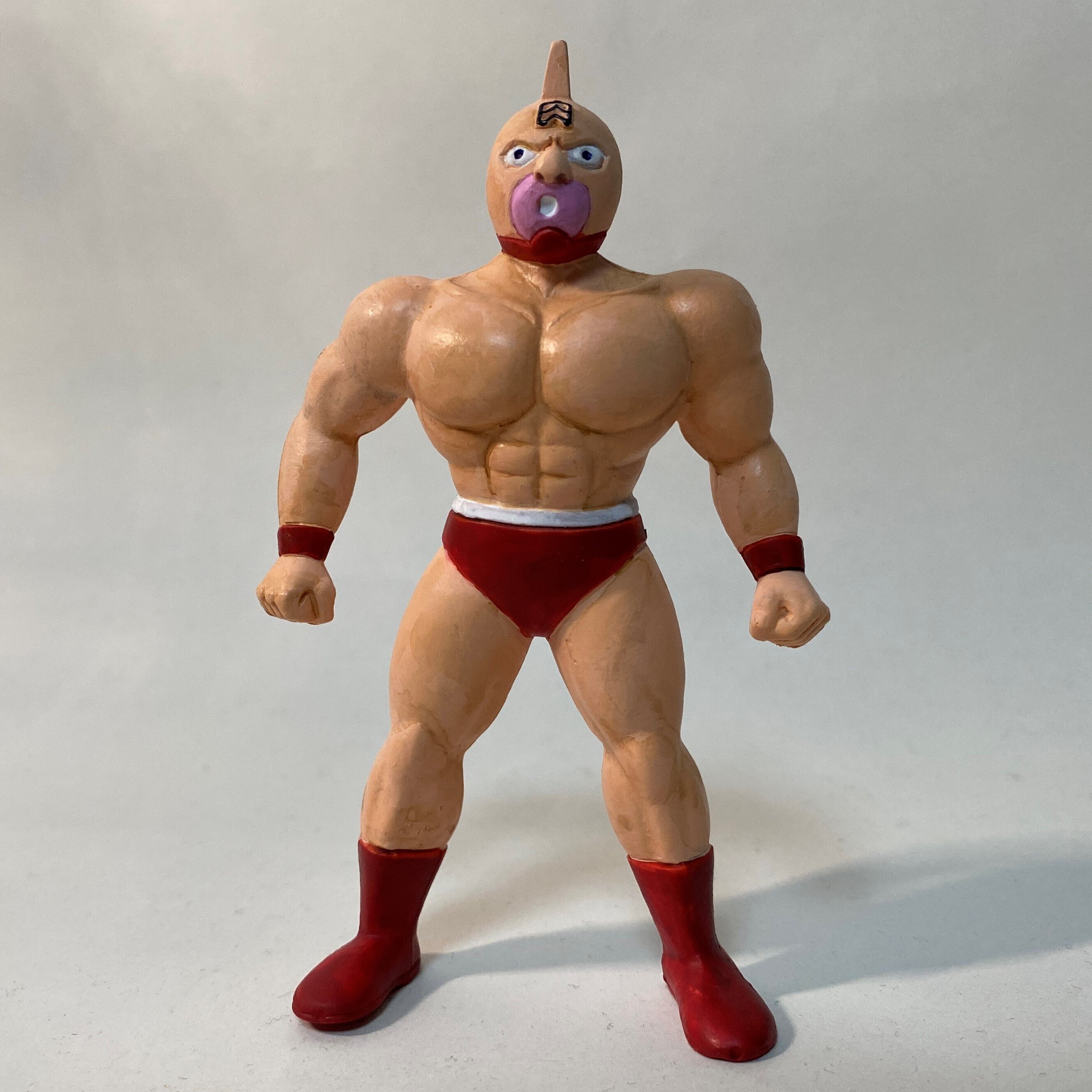 色をまとった記憶 ― 1980年代デカ消し・キン肉マンを筆に宿して｜筆塗