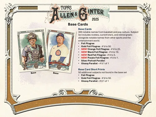トレカ】大谷選手は出るか？！「2025 ALLEN & GINTER HOBBY BOX」開封 