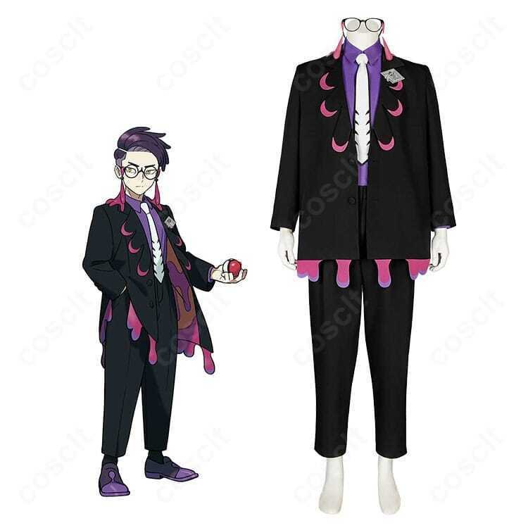 COSCLT公式／ポケモンレジェンズ Z-A カラスバ コスプレ衣装 シャツ＋