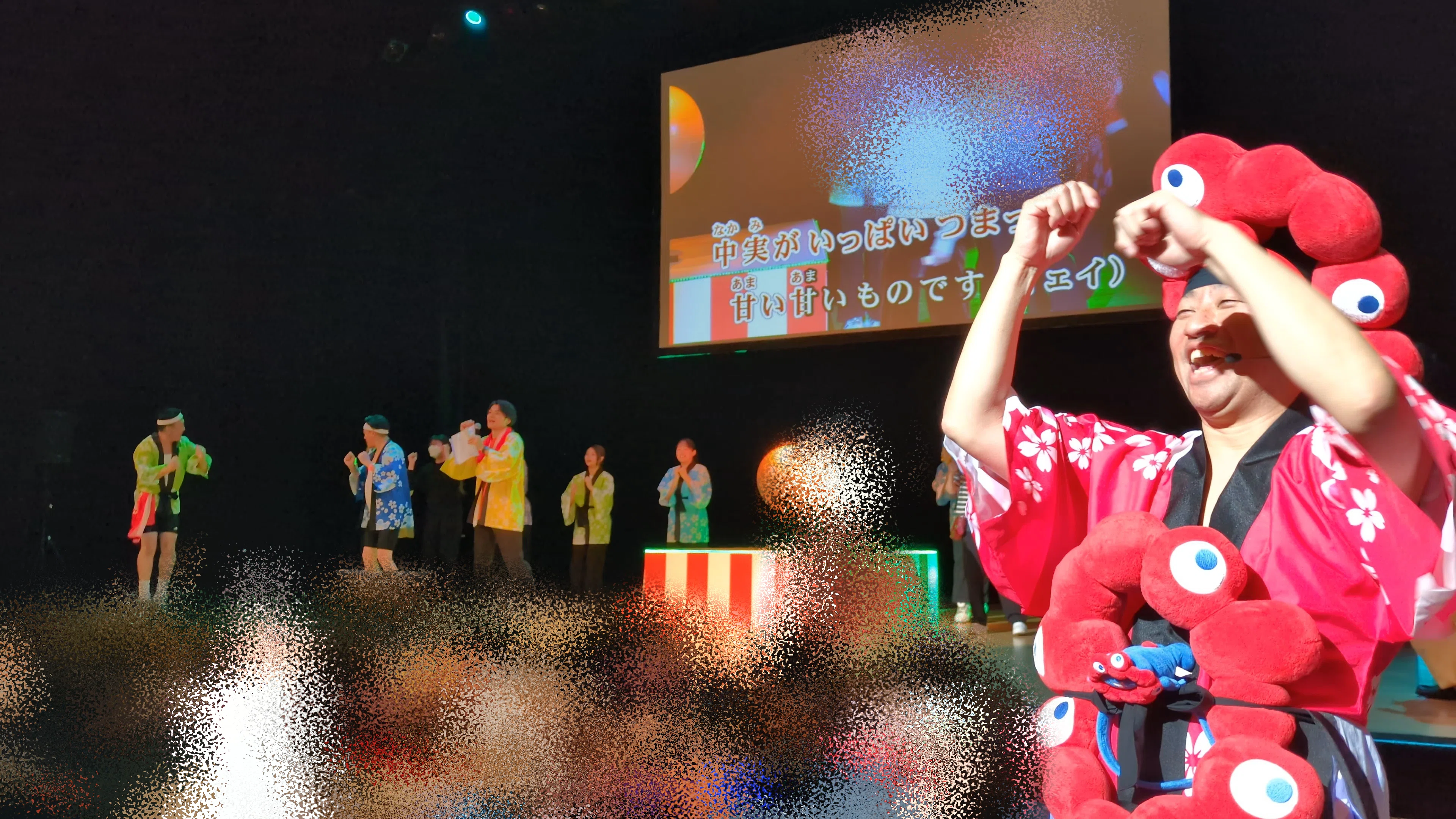 冬空に煌めくシャイニング盆踊り｜まつ
