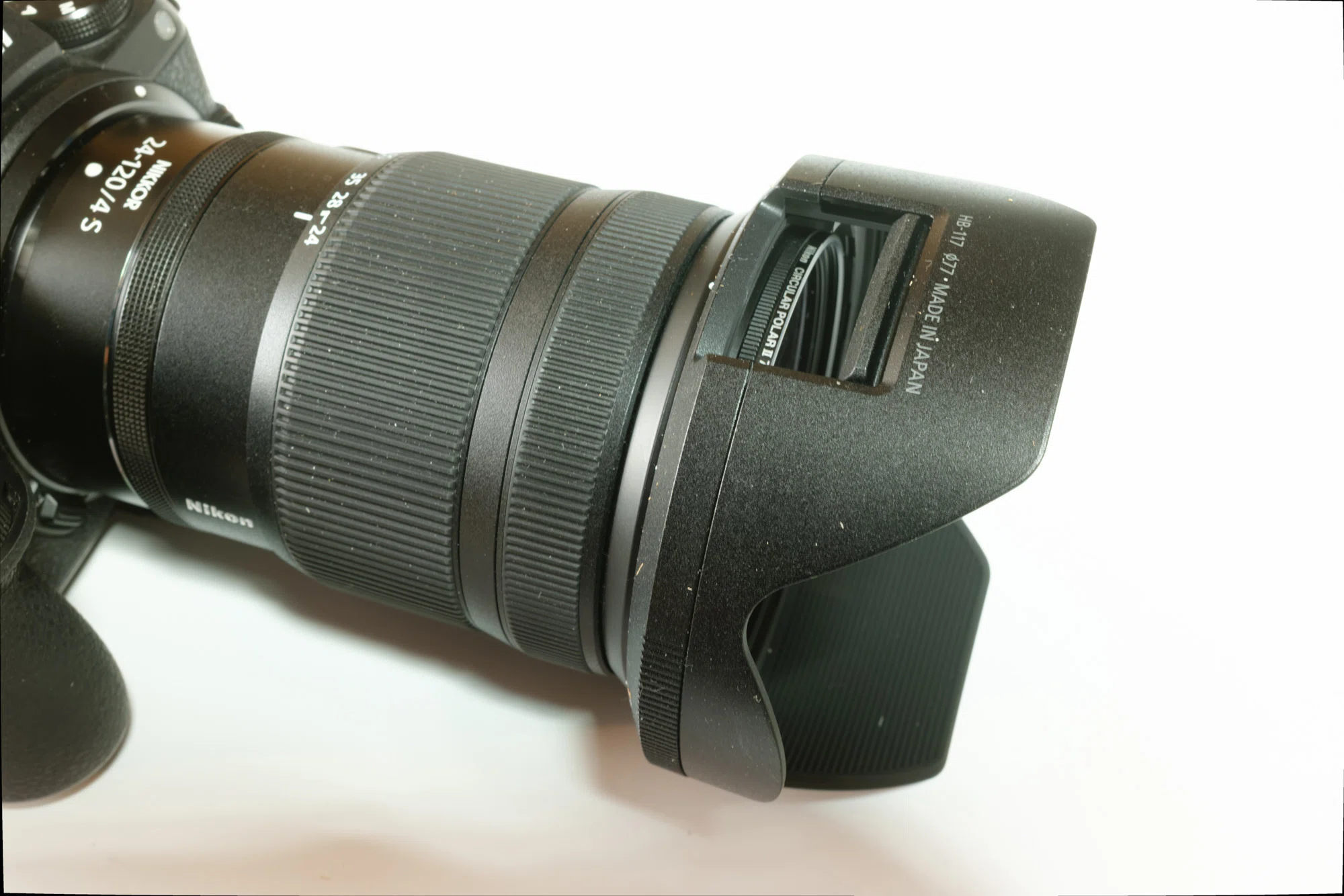 HB-117が24-120mm f/4 Sで使えるか？｜komezou