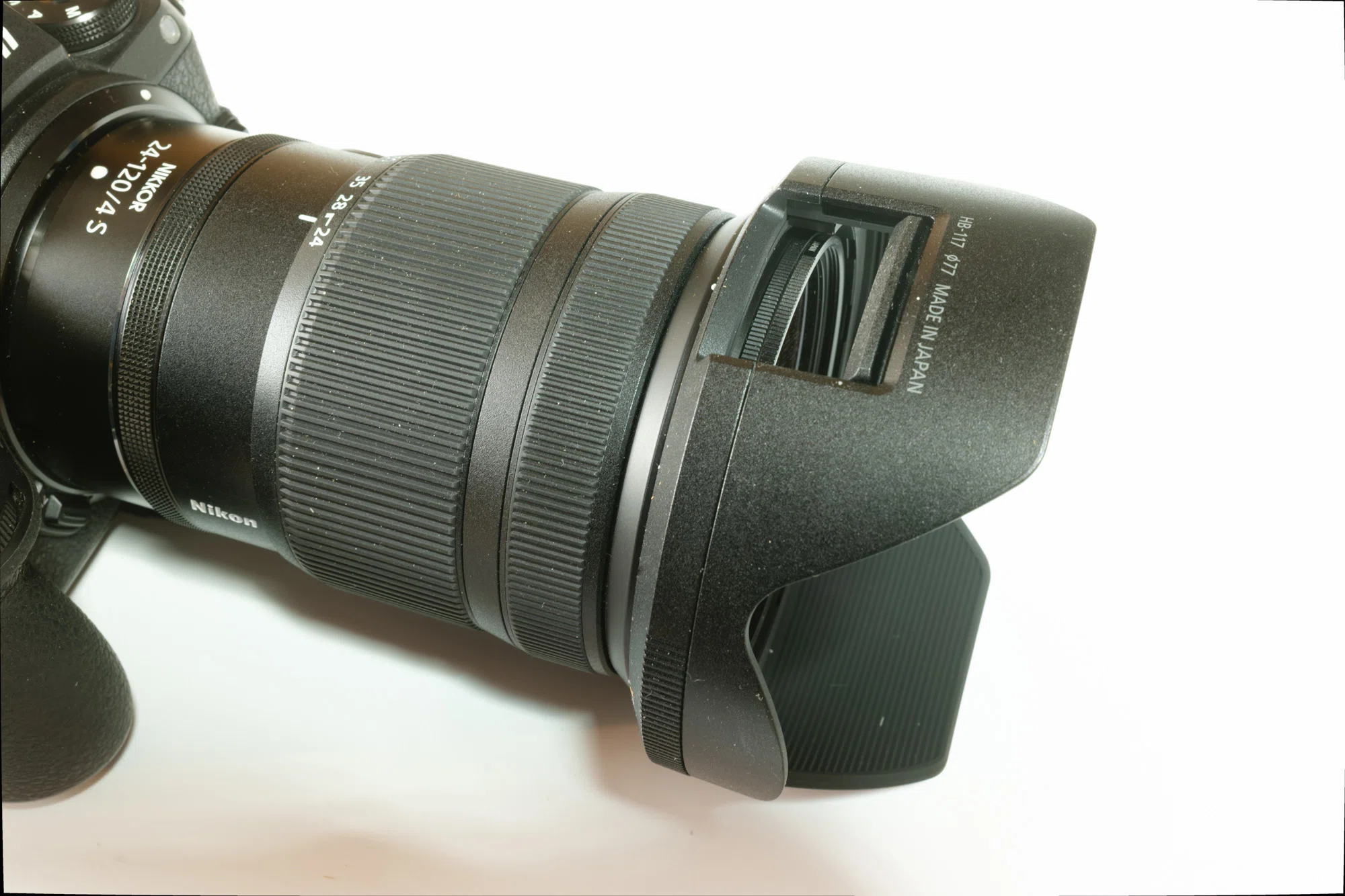 HB-117が24-120mm f/4 Sで使えるか？｜komezou