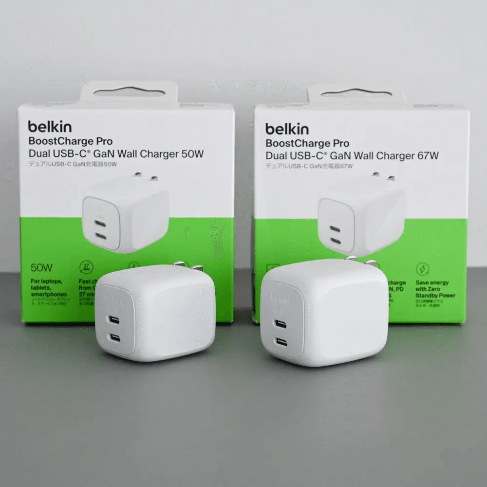 Belkin Cubic Charger 50W / 67W 2ポートをレビュー！待機電力ゼロの新