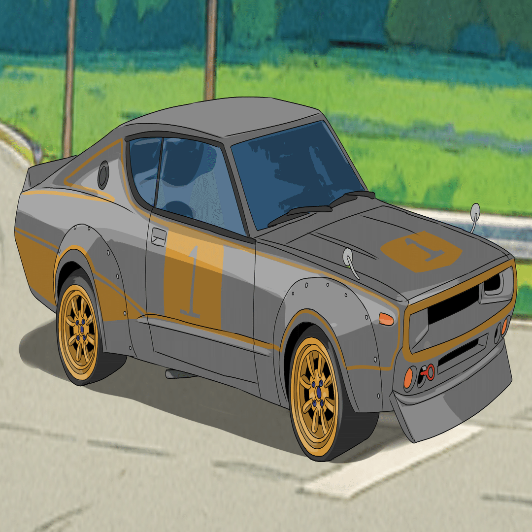 日産スカイライン2000ＧＴＲ　ケンメリ 肥後の走り屋たち】菊池鯛乃のケンメリ｜まとら魔術