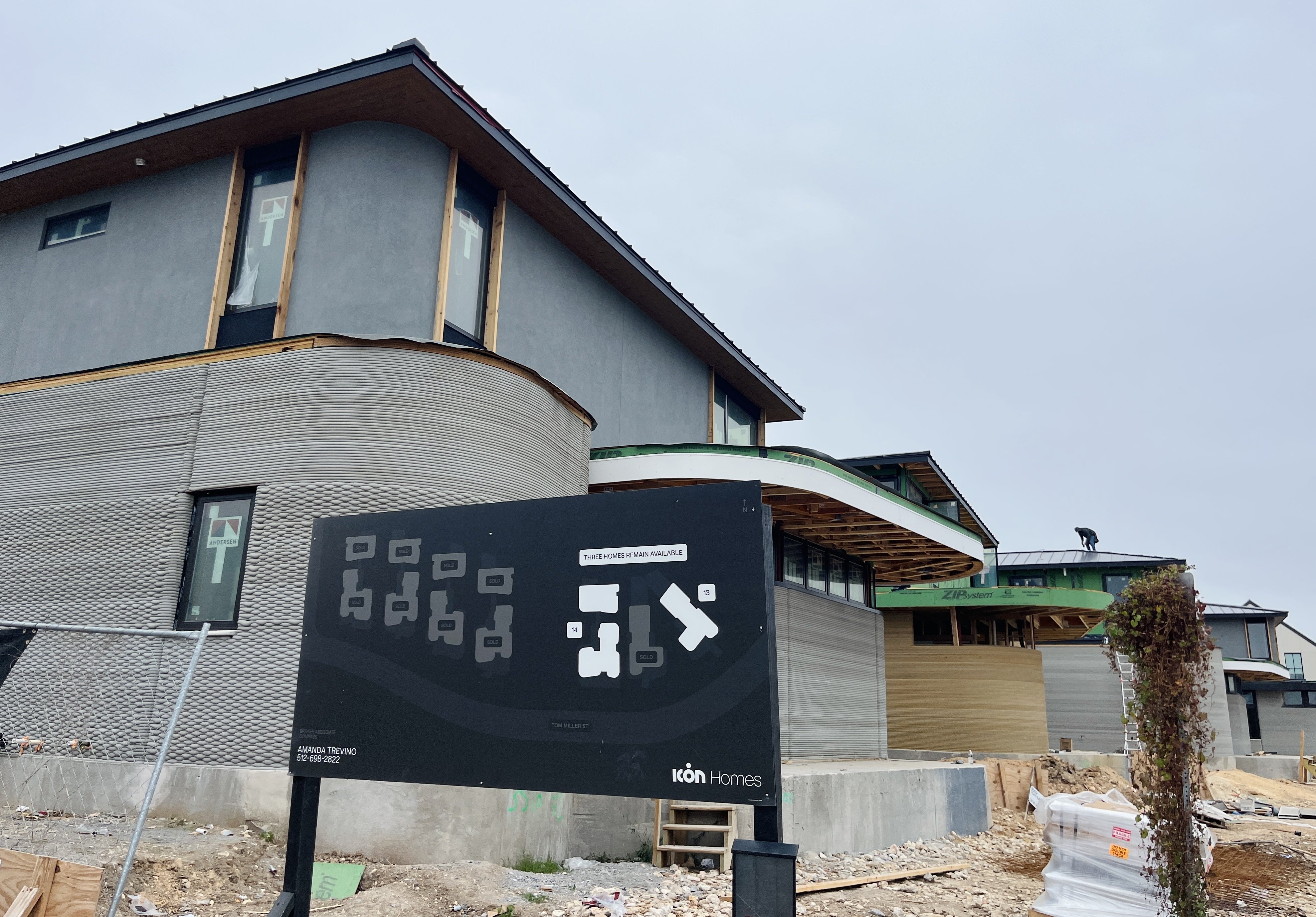 3D printed houses in Mueller district