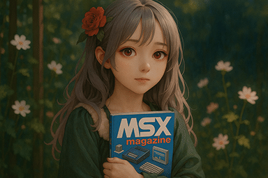 縦2画面MSX1CGを推す訳：MSX1ドット絵は後世に残るアート作品になるか