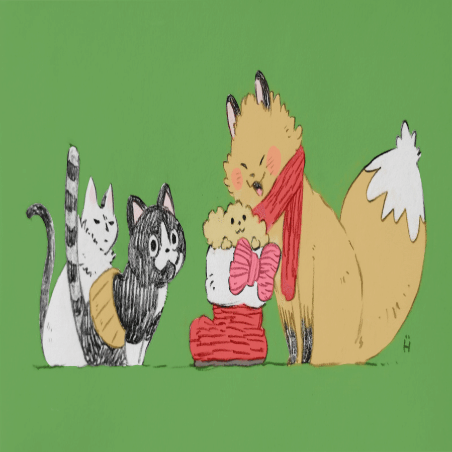 メリークリスマス、フォックス アンド キャッツ2 アンド ドッグ｜ひろうす