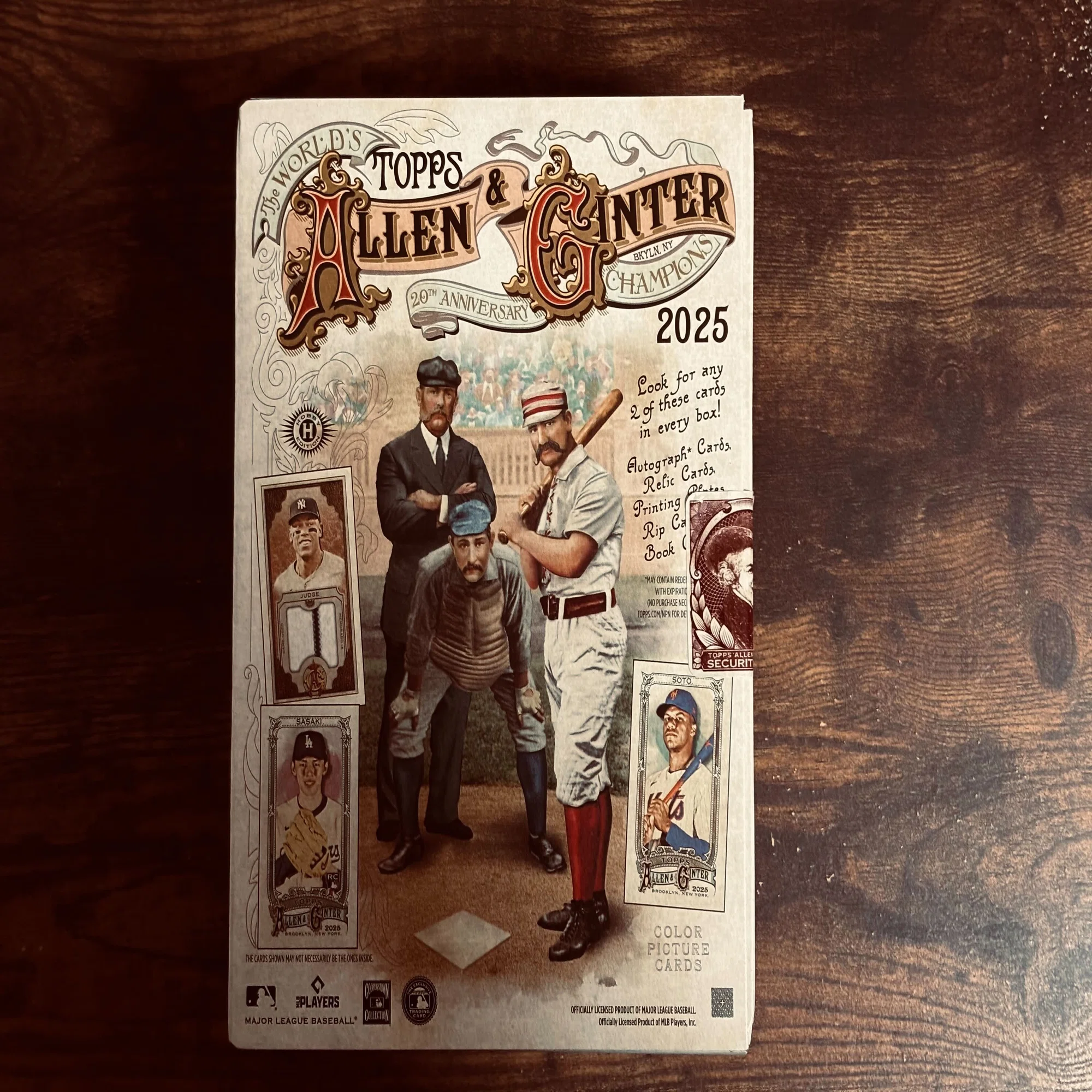 開封】Topps 2025 Allen & Ginter（アレギン）Hobby Box【RIPカード出 