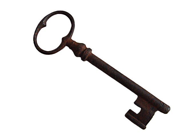 幸運の扉を開く古い鍵 アンティーク キー J・K｜ciel bleu ～ café