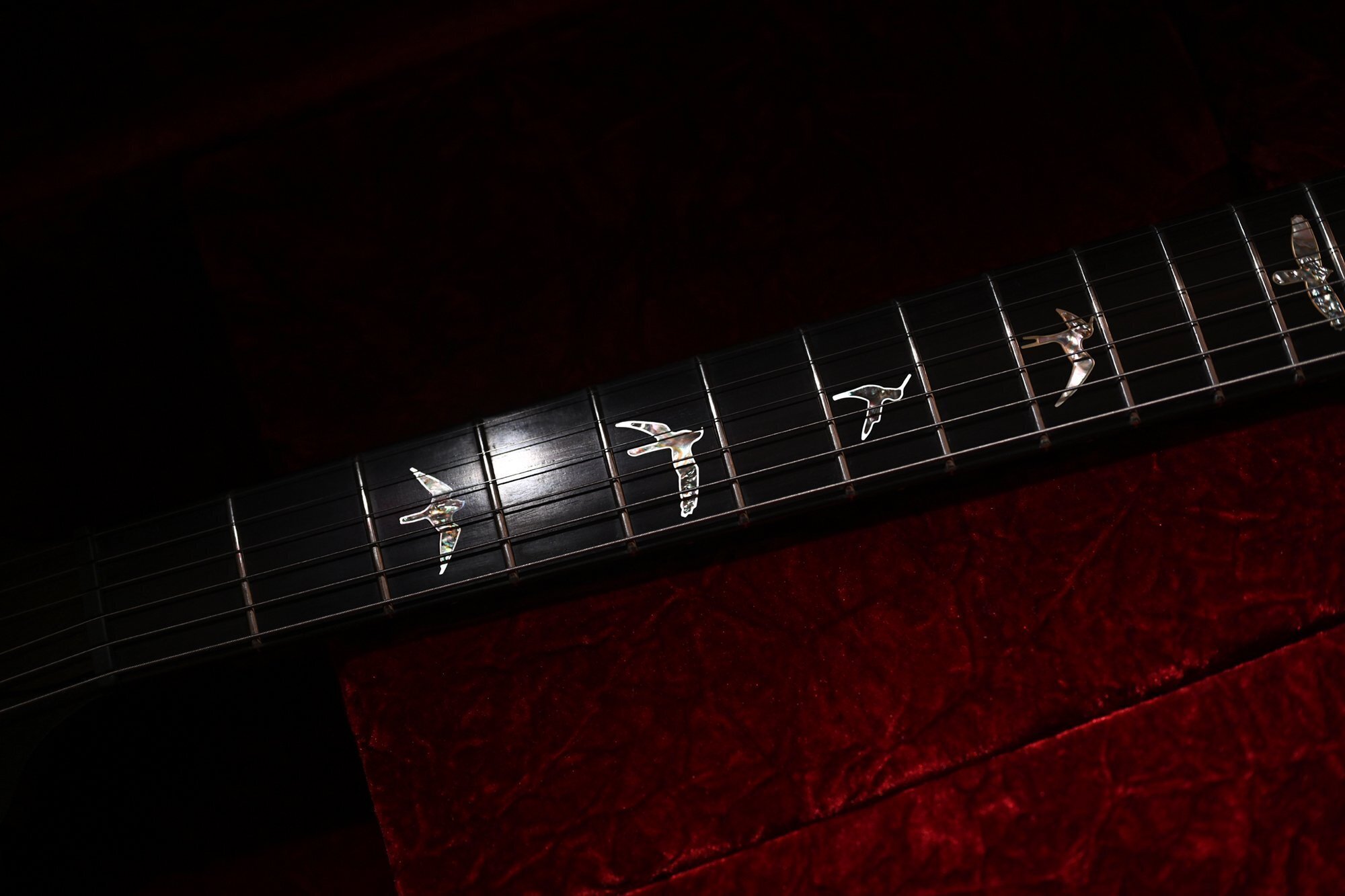 ハカランダを超える指板材。アフリカンブラックウッド PRS Private ハカランダを超える指板材。アフリカンブラックウッド PRS Private