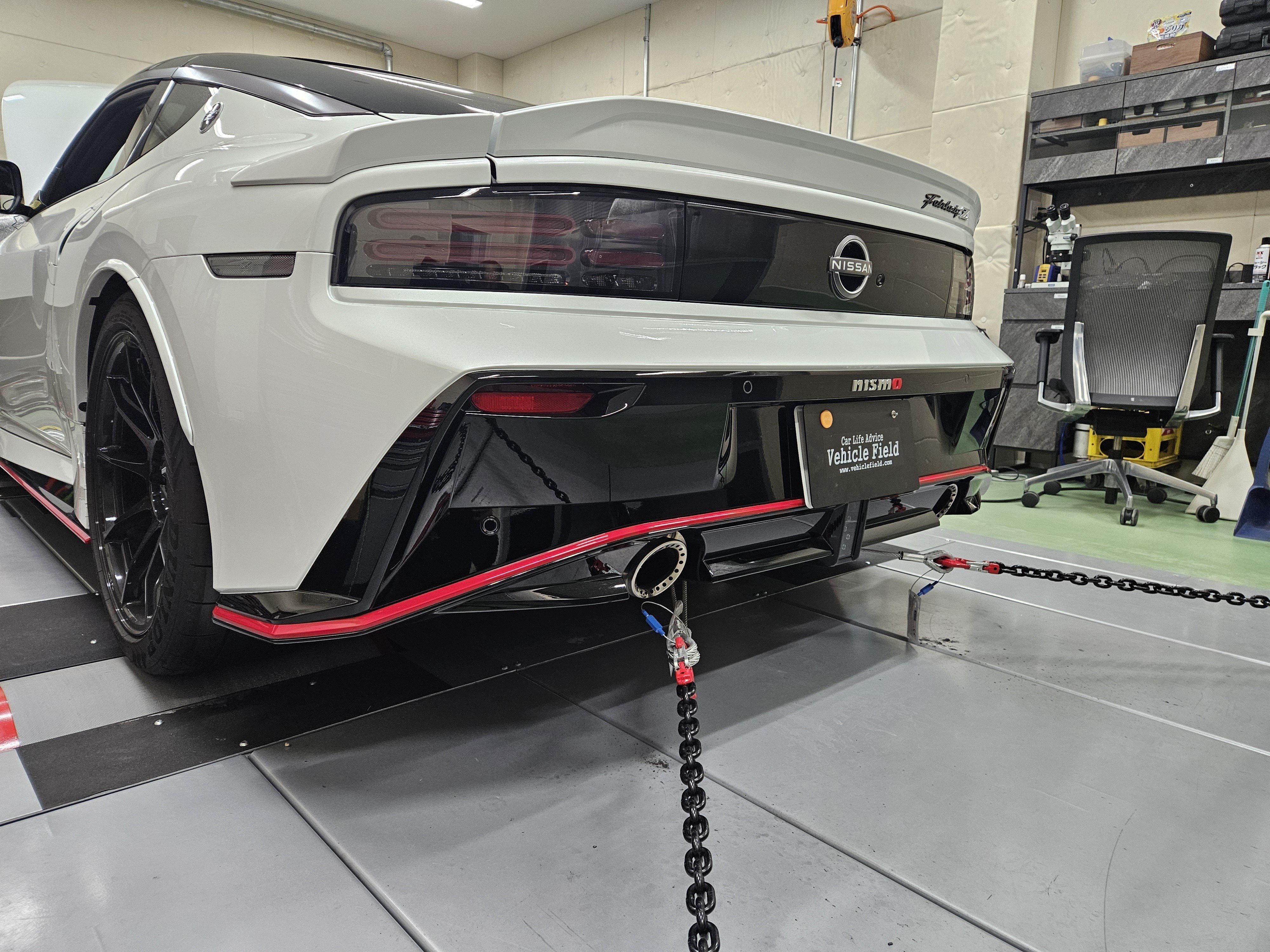 RZ34 NISMO フェアレディZに於けるノーマルマフラーとHKS製スーパー