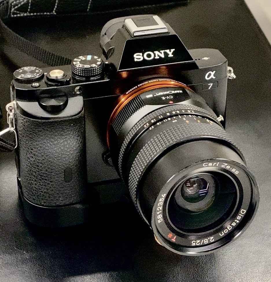 レンズ(単焦点) Contax Carl Zeiss Distagon 25mm F2.8 AEG CONTAX Carl Zeiss Distagon 25mm F2.8 T* MMJ - 新潟県で中古カメラ