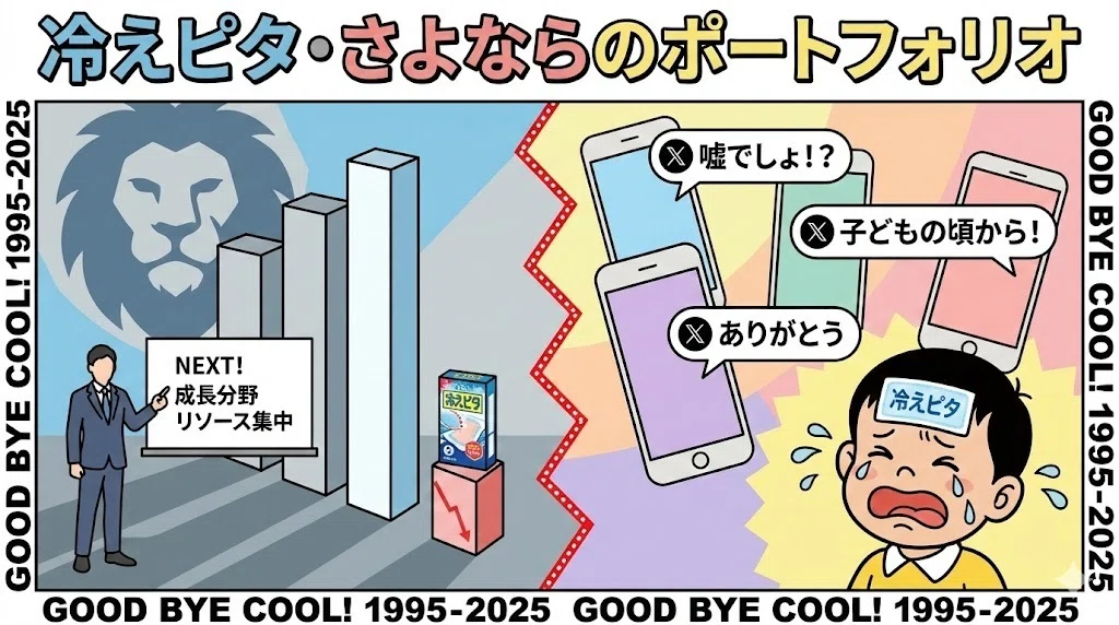 冷えピタ」製造終了後の代替品候補：熱さまシート、アイスノン 冷却